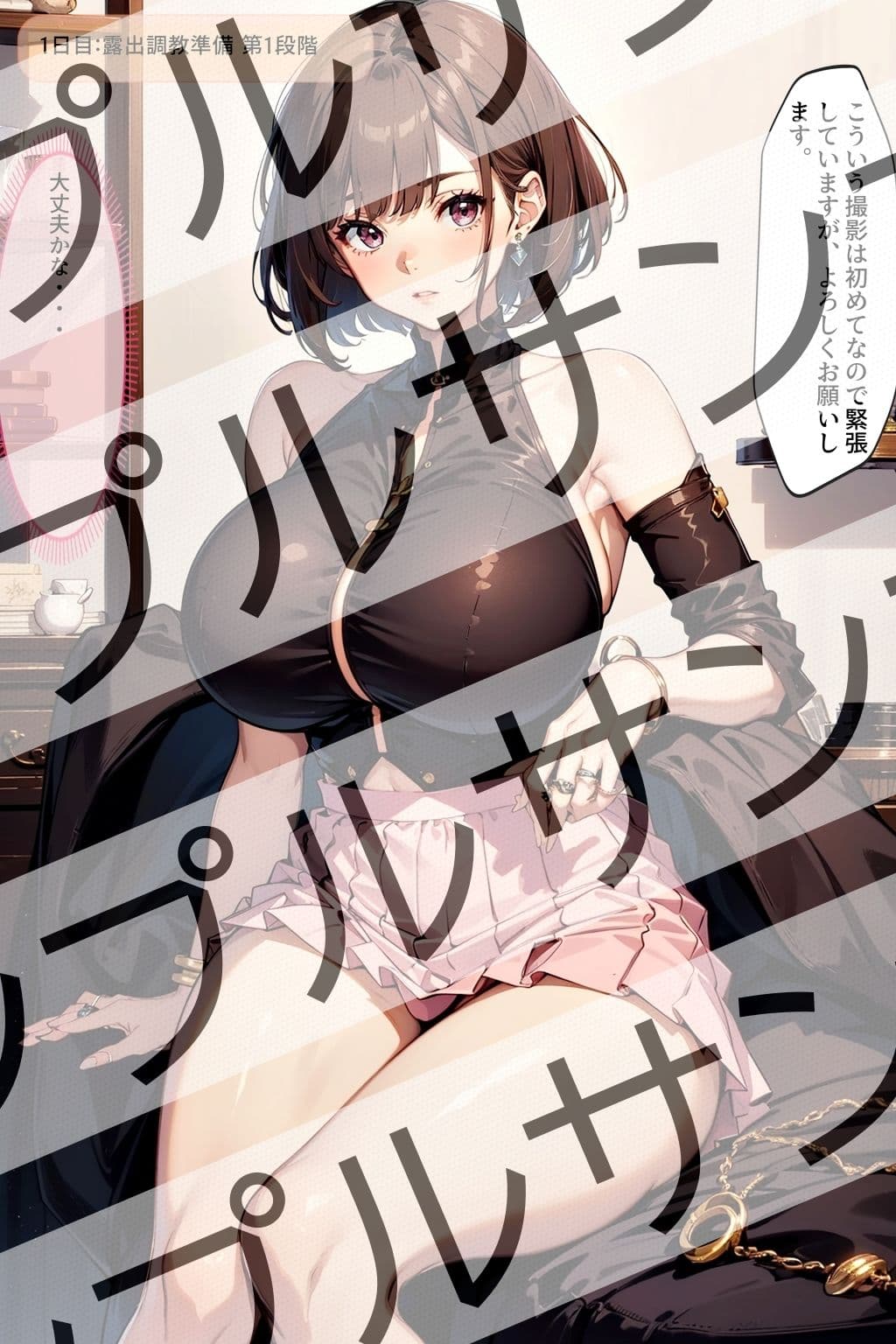 巨乳人妻の莉子が言いなりになるまで・・・ vol.1 - Until Riko， a big-breasted married woman， obeys... vol.1 - サンプル 1