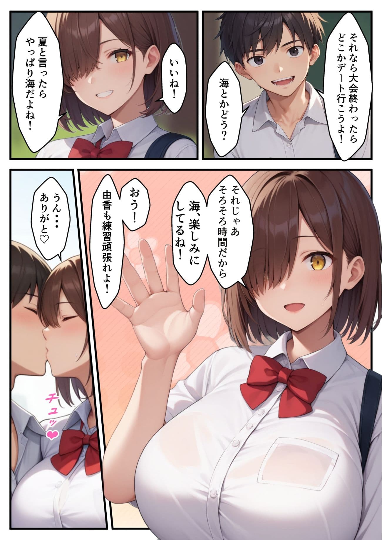 幼馴染のバスケ女子が寝取られる話 サンプル 4