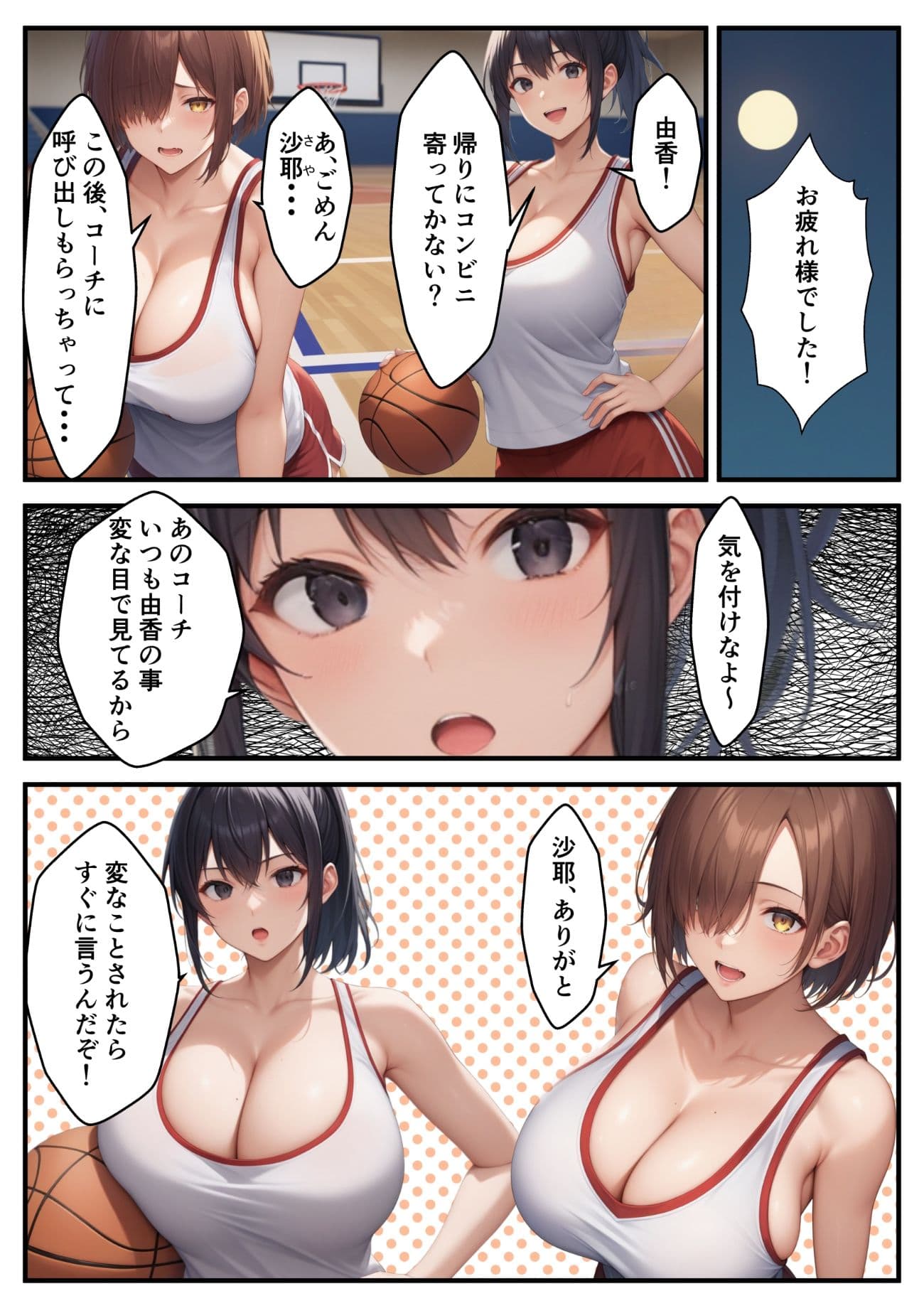 幼馴染のバスケ女子が寝取られる話 サンプル 5