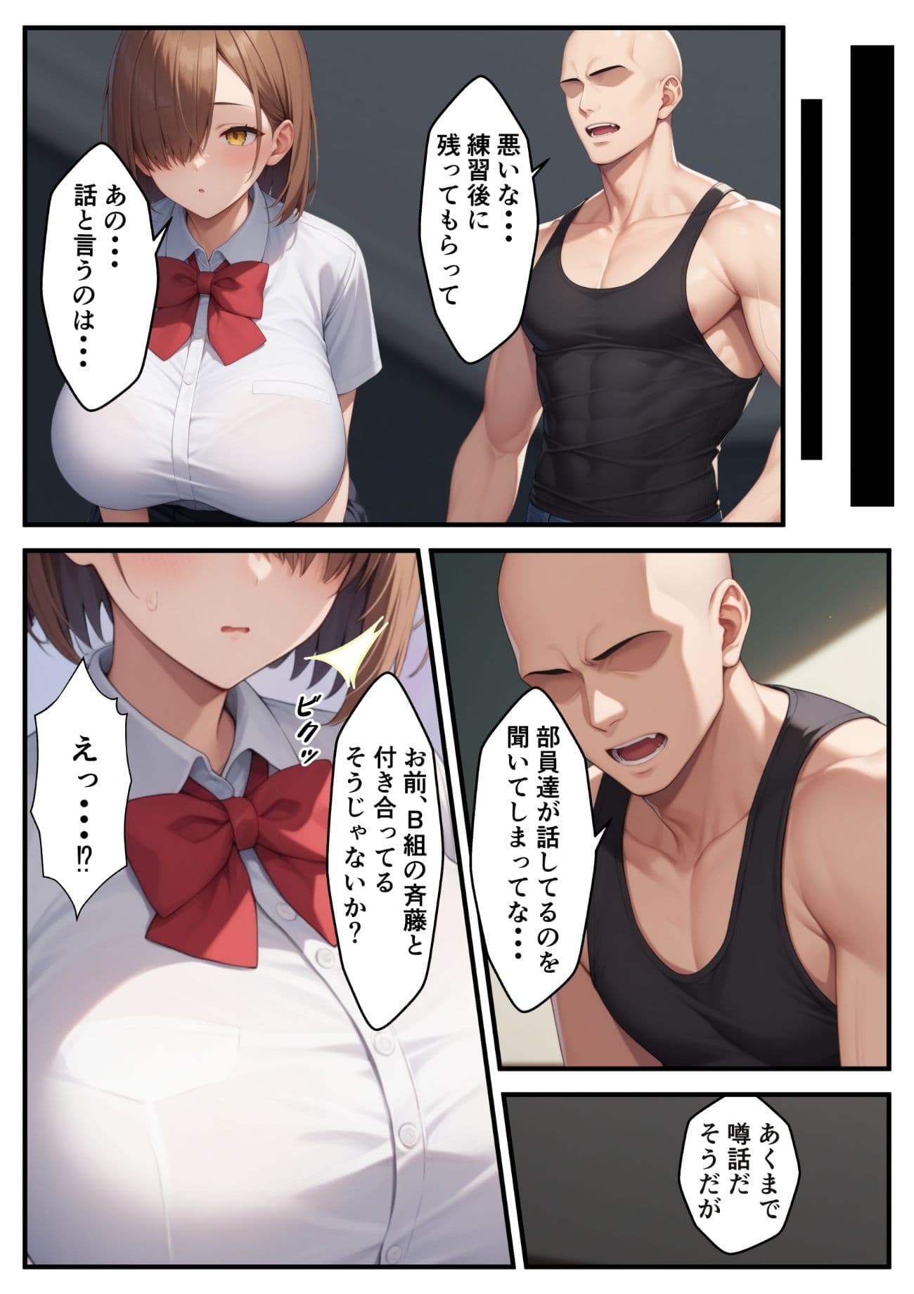 幼馴染のバスケ女子が寝取られる話 サンプル 6