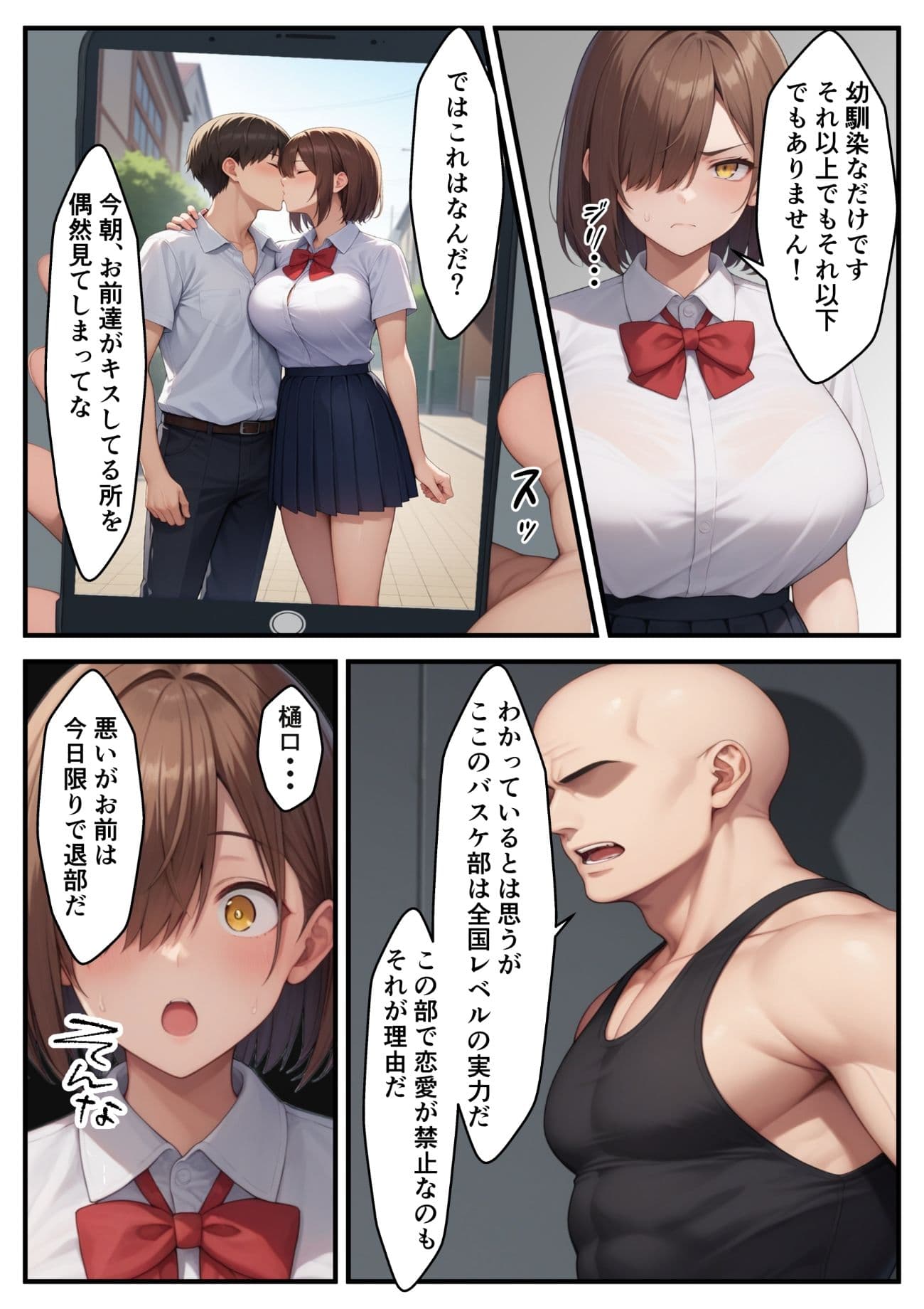 幼馴染のバスケ女子が寝取られる話 サンプル 7