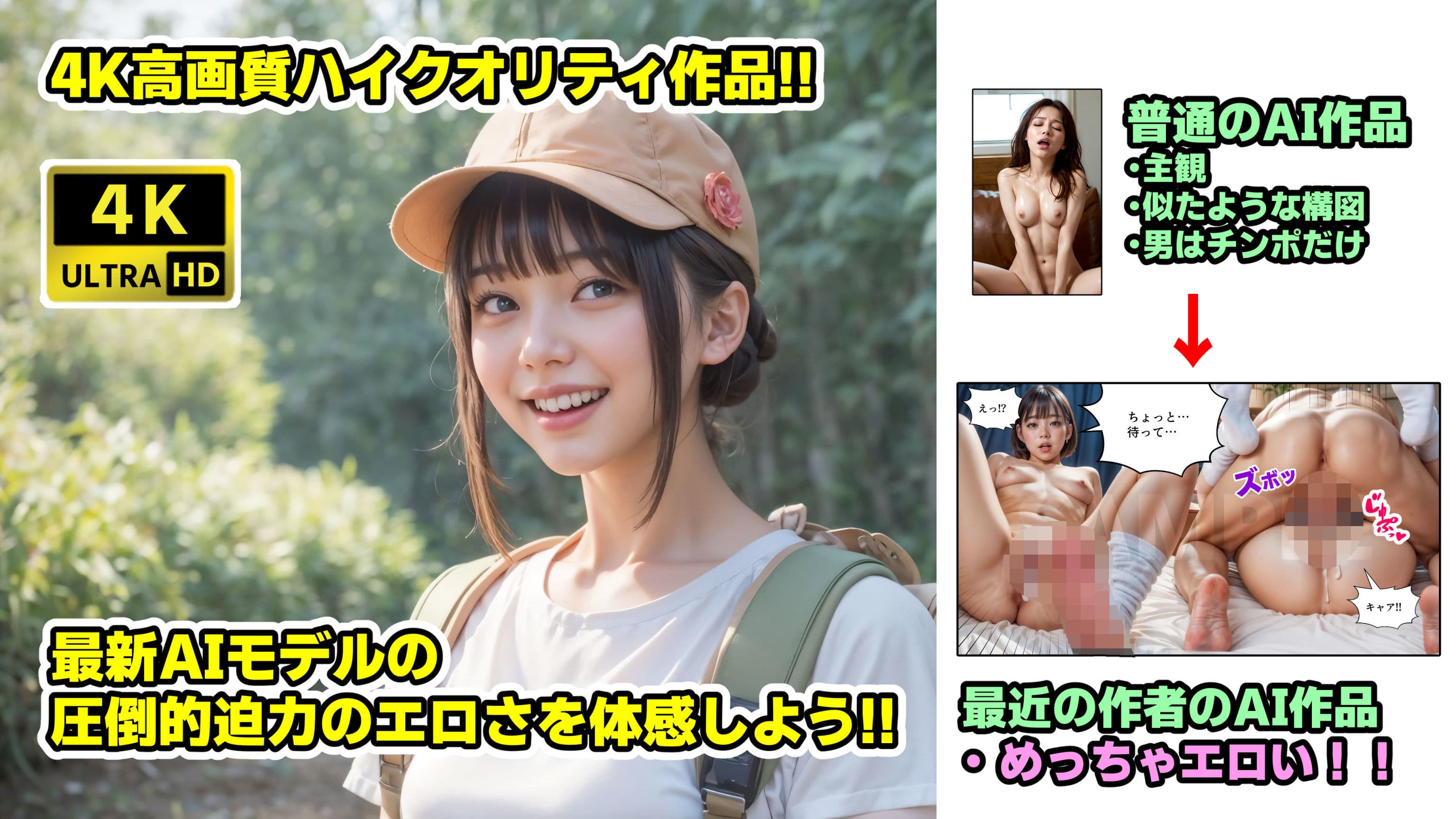 エロソロキャンプ【4Kマンガ＋写真集】 サンプル 1