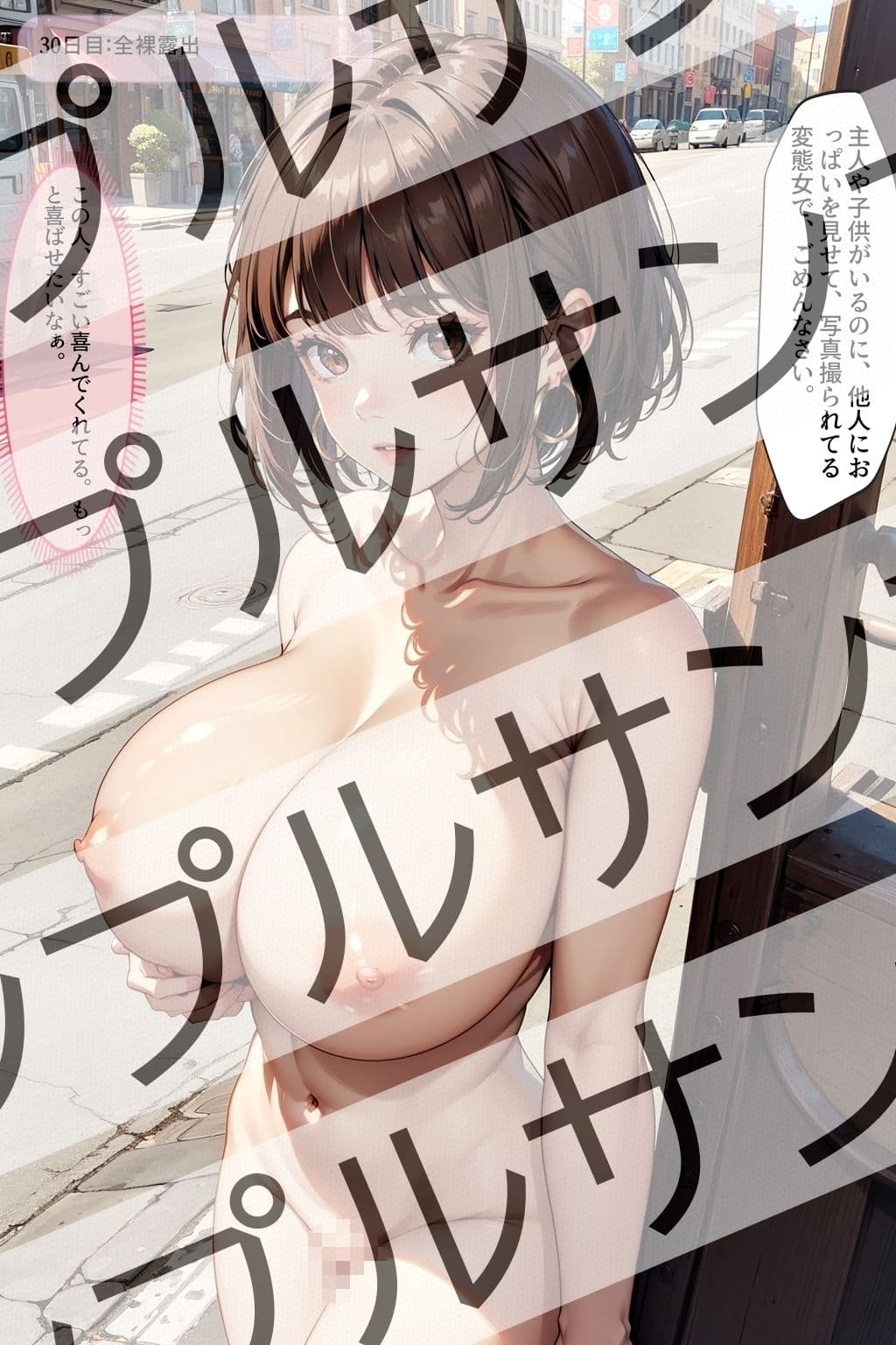 巨乳人妻の莉子が言いなりになるまで・・・ vol.2 - Until Riko， a big-breasted married woman， obeys... vol.2 - サンプル 1