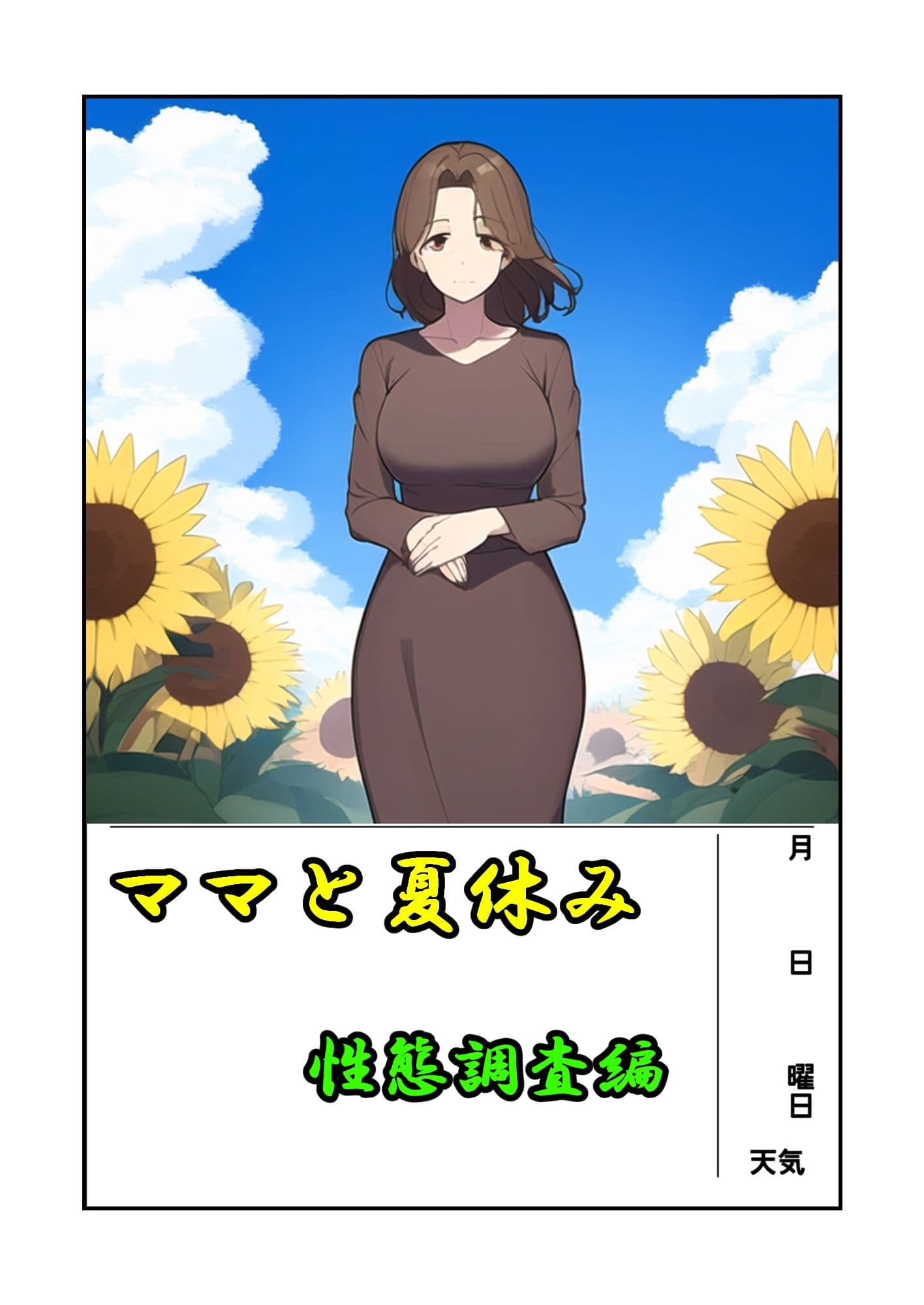 ママと夏休みー性態調査編 サンプル 1