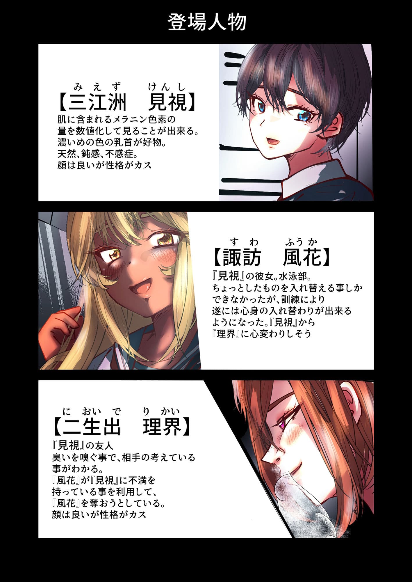 TS褐色ちゃん〜雑魚能力者は寝取られる〜 サンプル 1