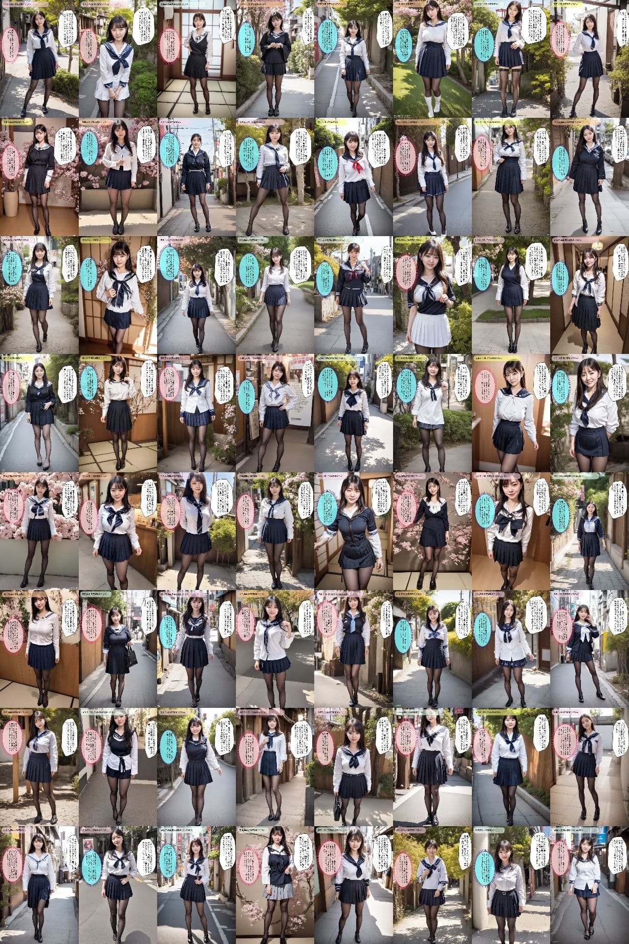 熟女だってセーラー服を着たいんです vol.1 - Even mature women want to wear sailor suits vol.1 - サンプル 7