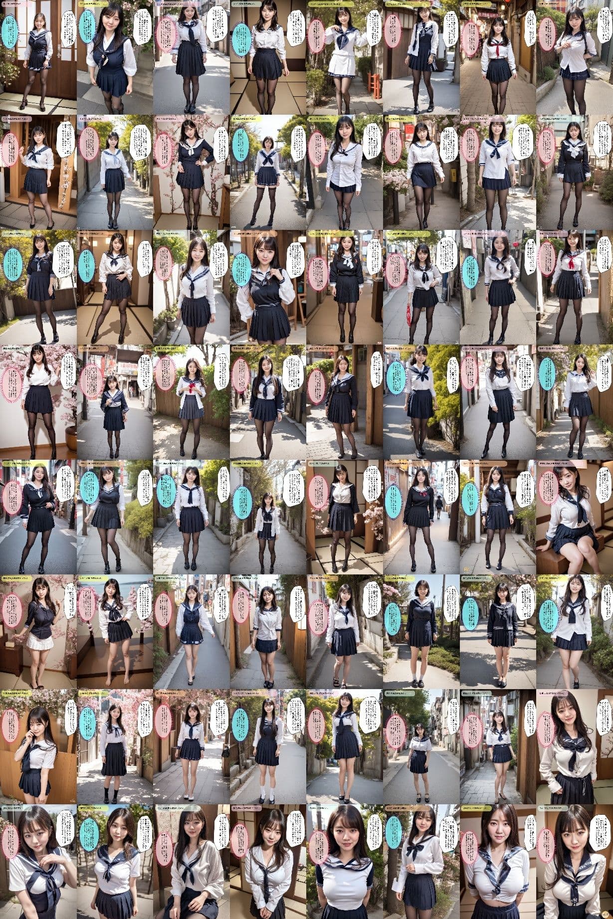 熟女だってセーラー服を着たいんです vol.1 - Even mature women want to wear sailor suits vol.1 - サンプル 8