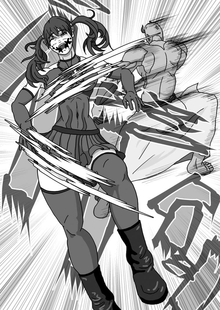 エクソシスト リナミ（ピンチ.1） サンプル 2