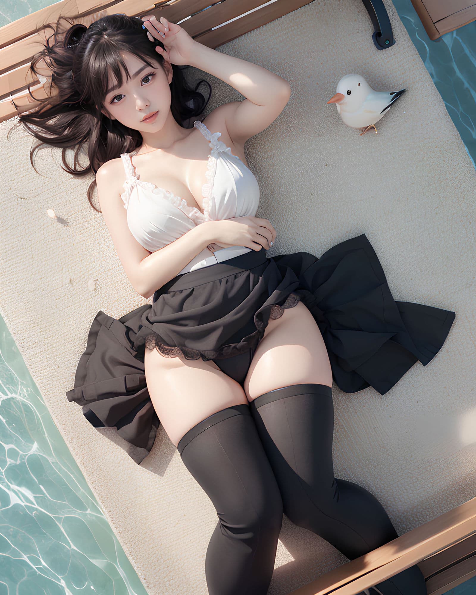 ミニスカニーハイ サンプル 7