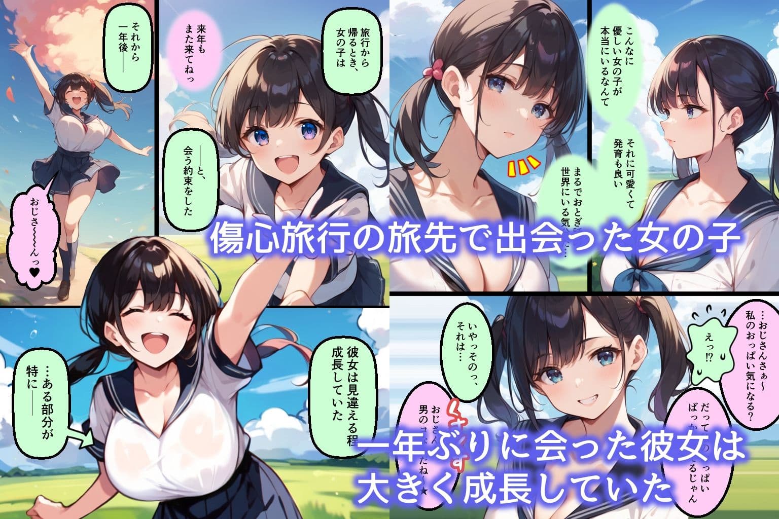 田舎の子。 サンプル 1