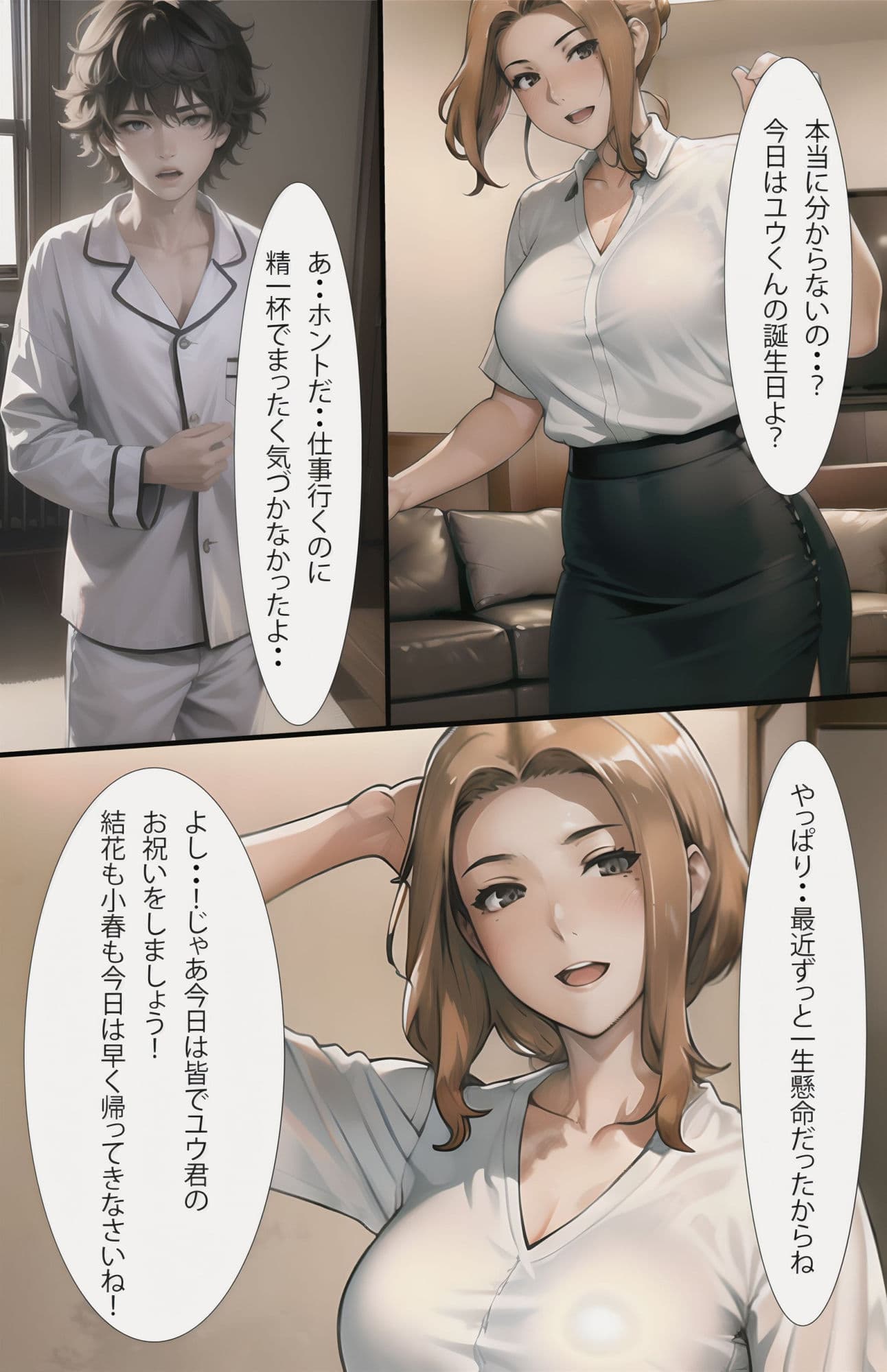 橘さん家のハーレム孕ませ4P サンプル 2