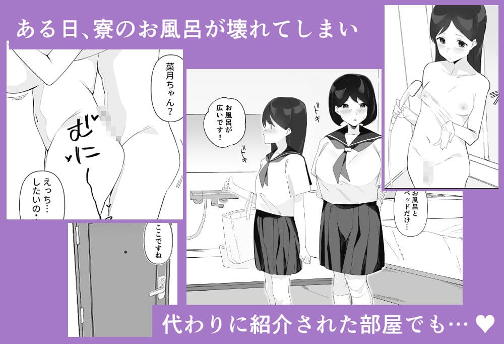 ふたなり娘のいる女子寮2 サンプル 3