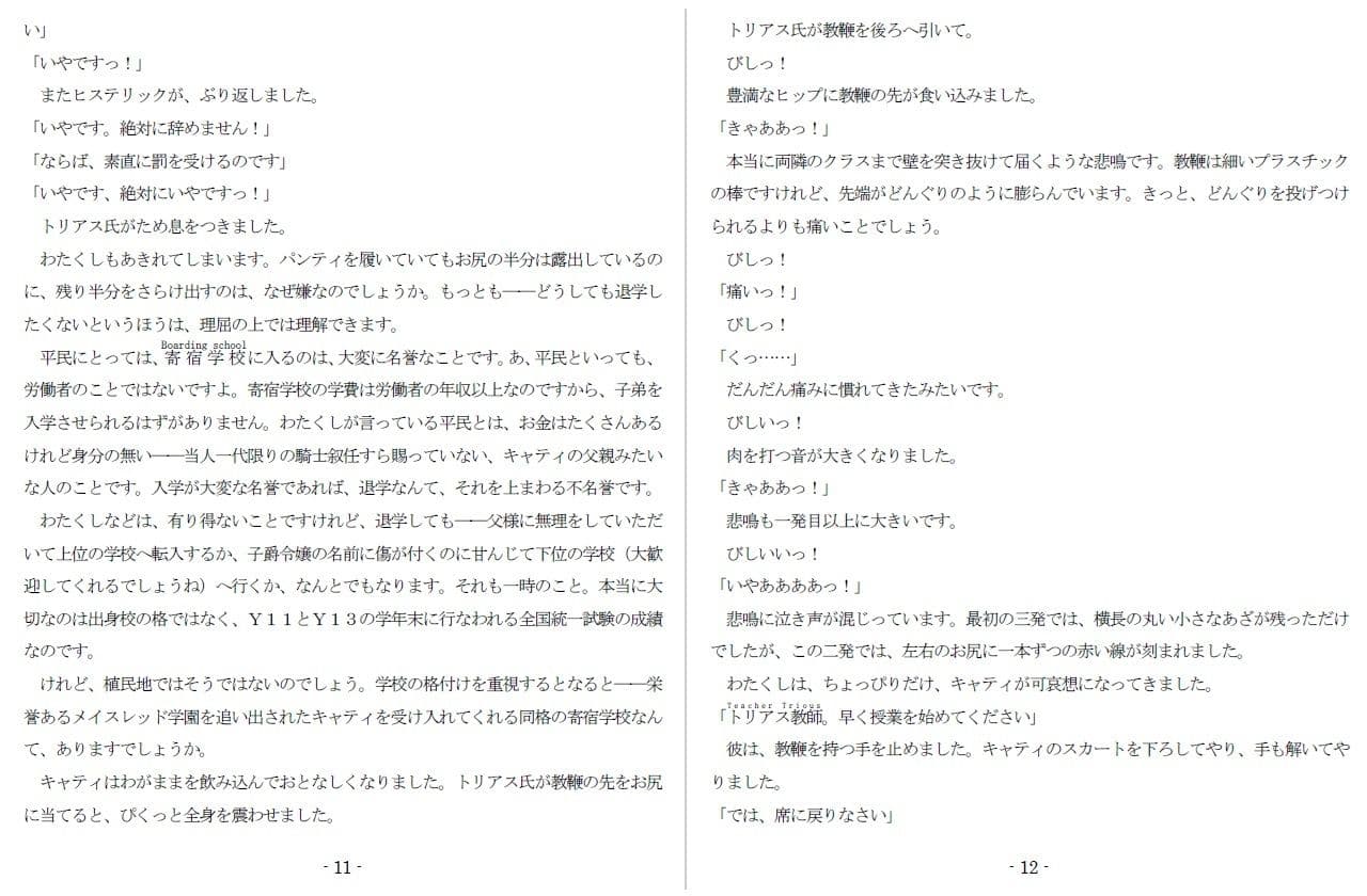 特別娼学性奴 サンプル 6