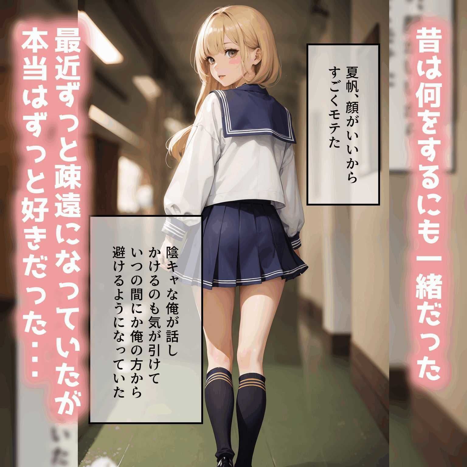 巨乳な幼馴染にリードされてこの後めちゃくちゃセックスした【市原夏帆】 サンプル 2