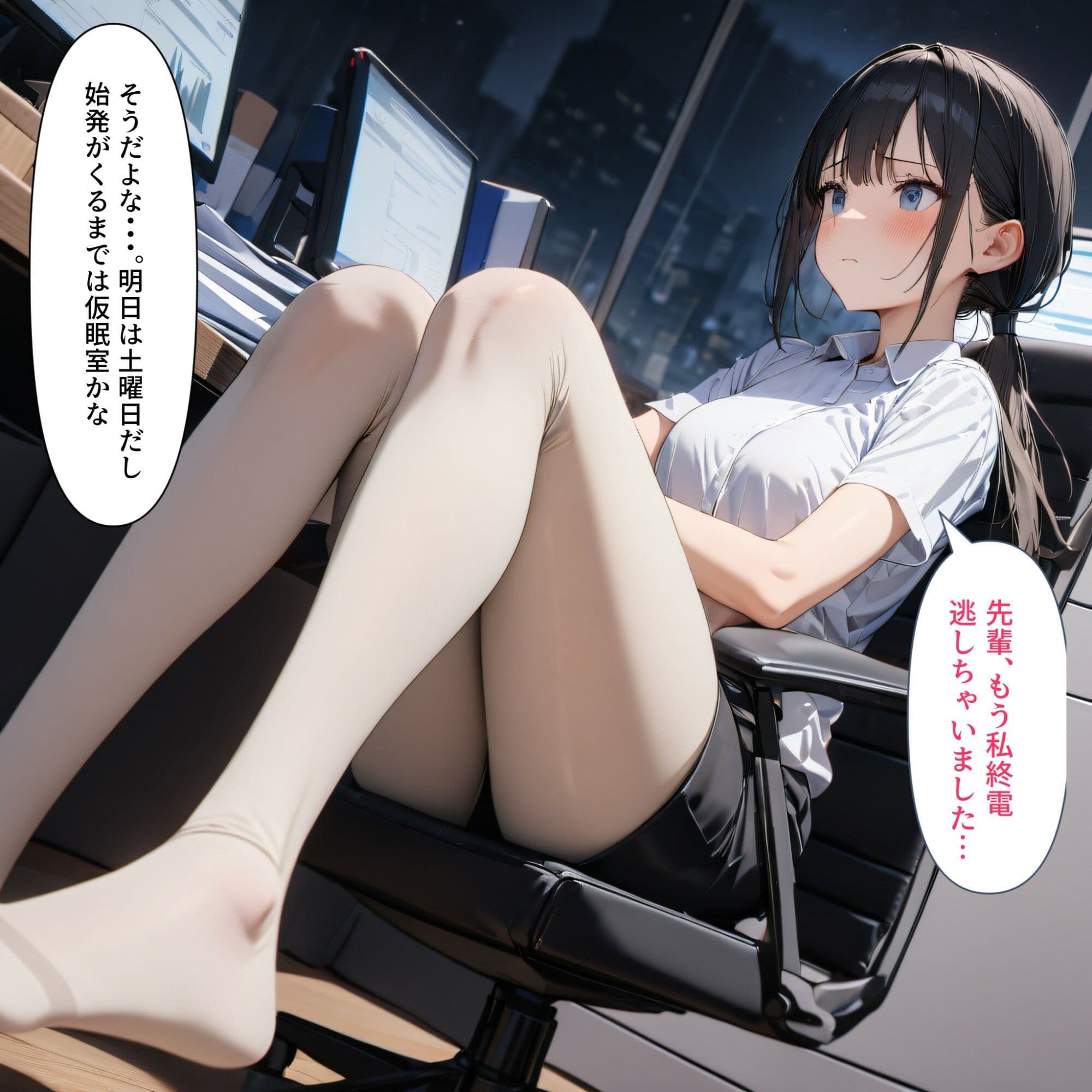 あざと可愛い女子社員〜仮眠室で睡眠姦〜 サンプル 4