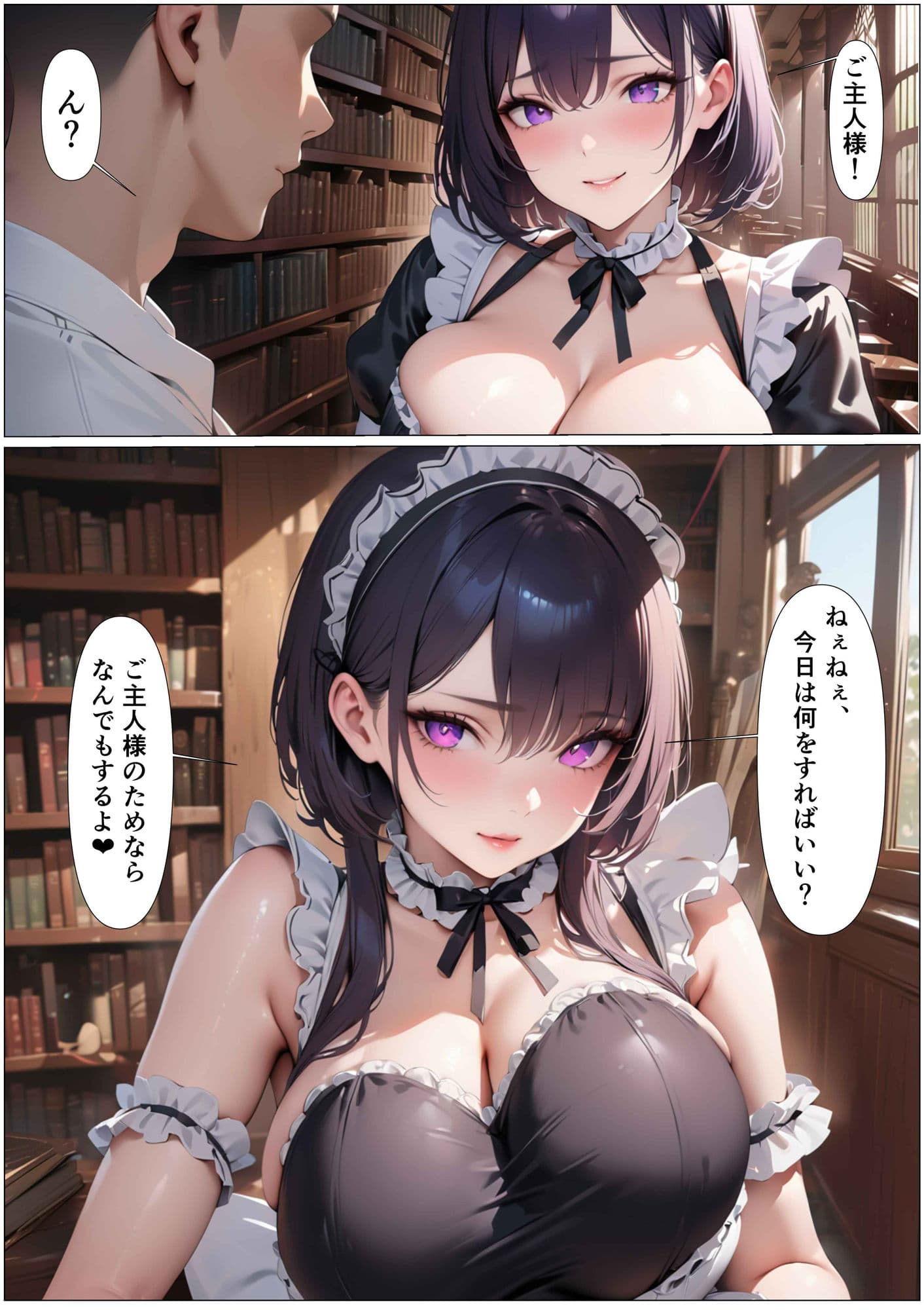 完全服従メイドひかり〜アヘ顔ご奉仕〜 サンプル 1