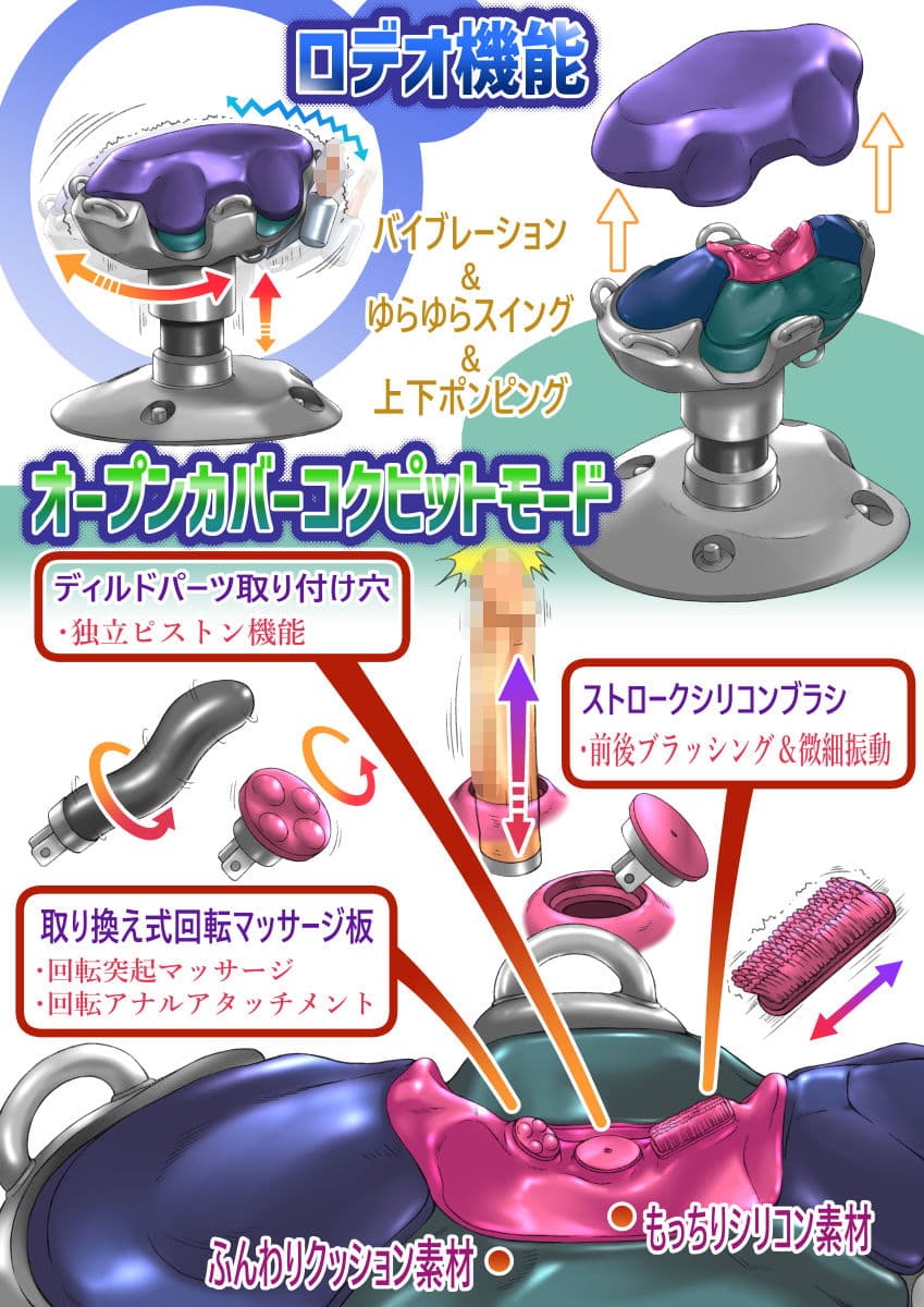 セクシーアイドルvsピストンマシーン サンプル 9