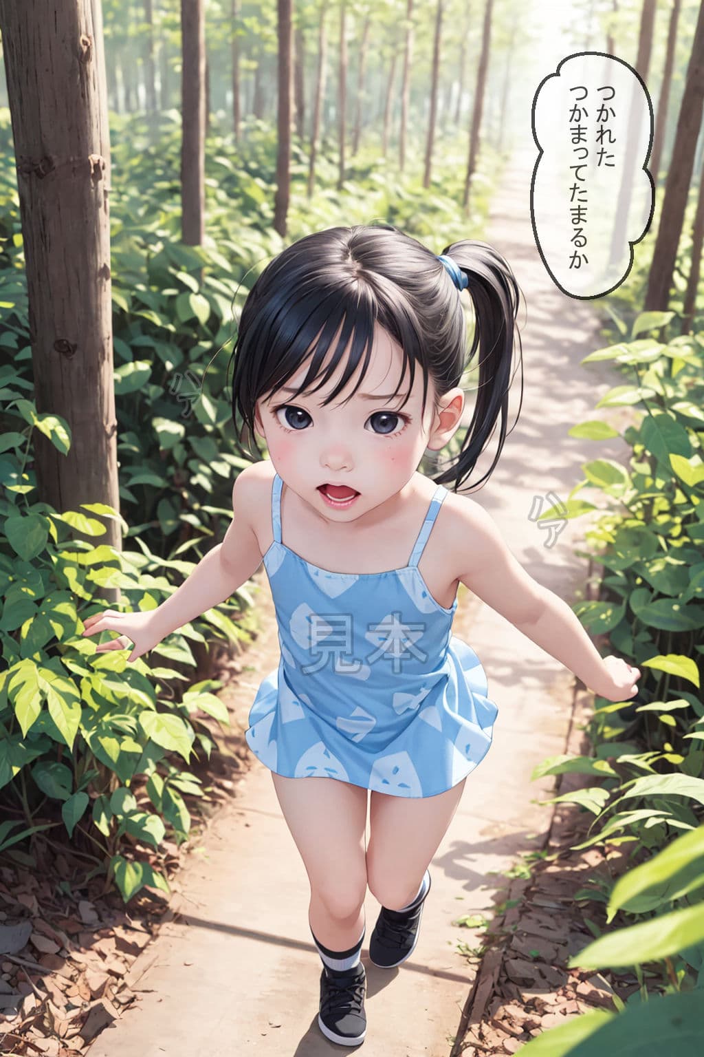 変質者が少女にイタズラ マンスジ ロリコン サンプル 4