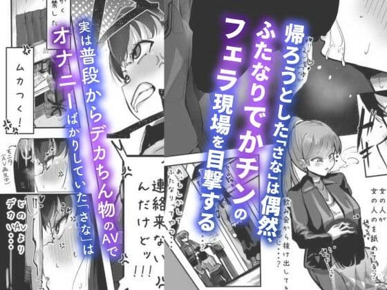 イケメンふたなり先輩に食われる女子大生 サンプル 2