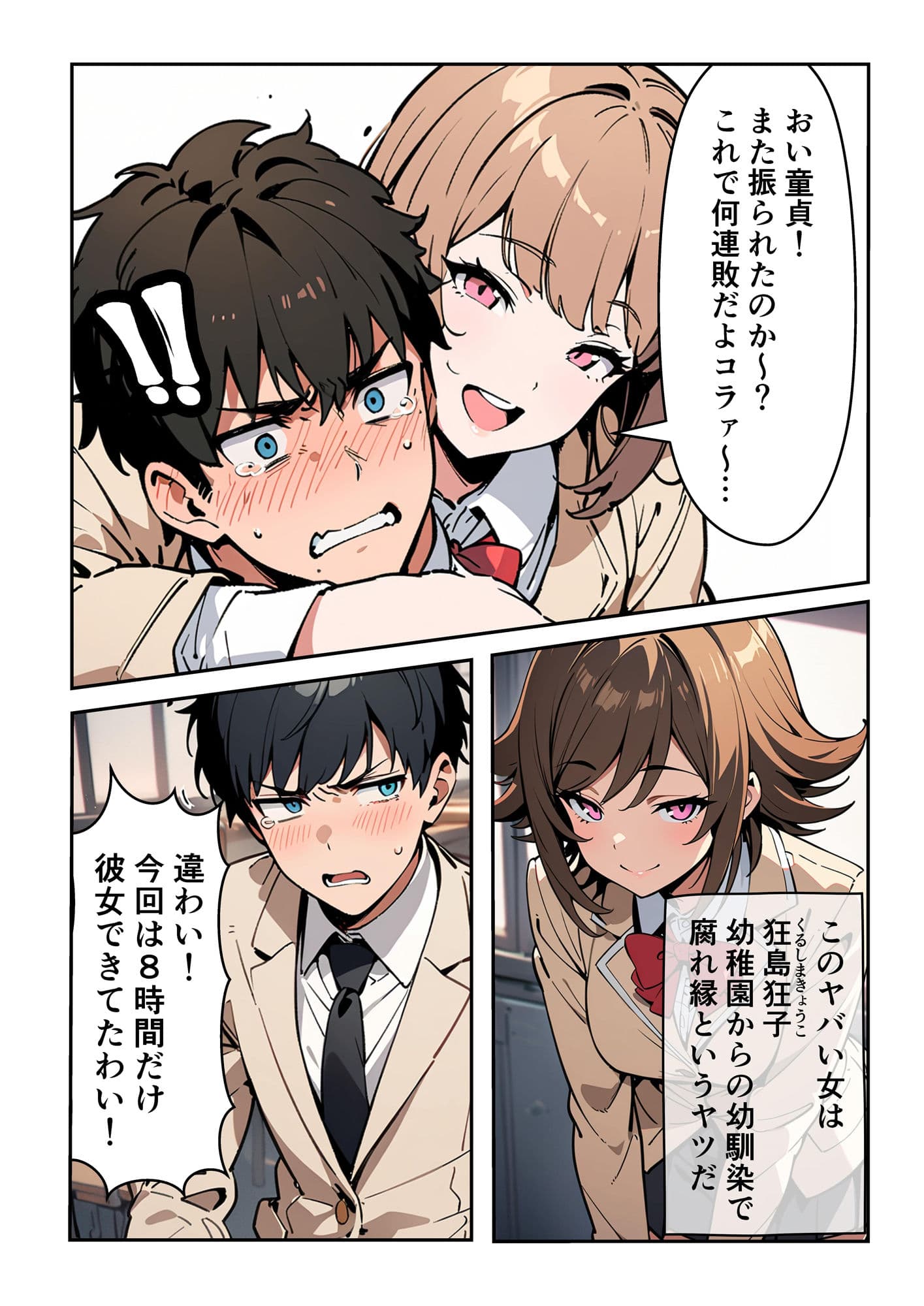 勃起をしてメソメソしてどうしたんだい? サンプル 1
