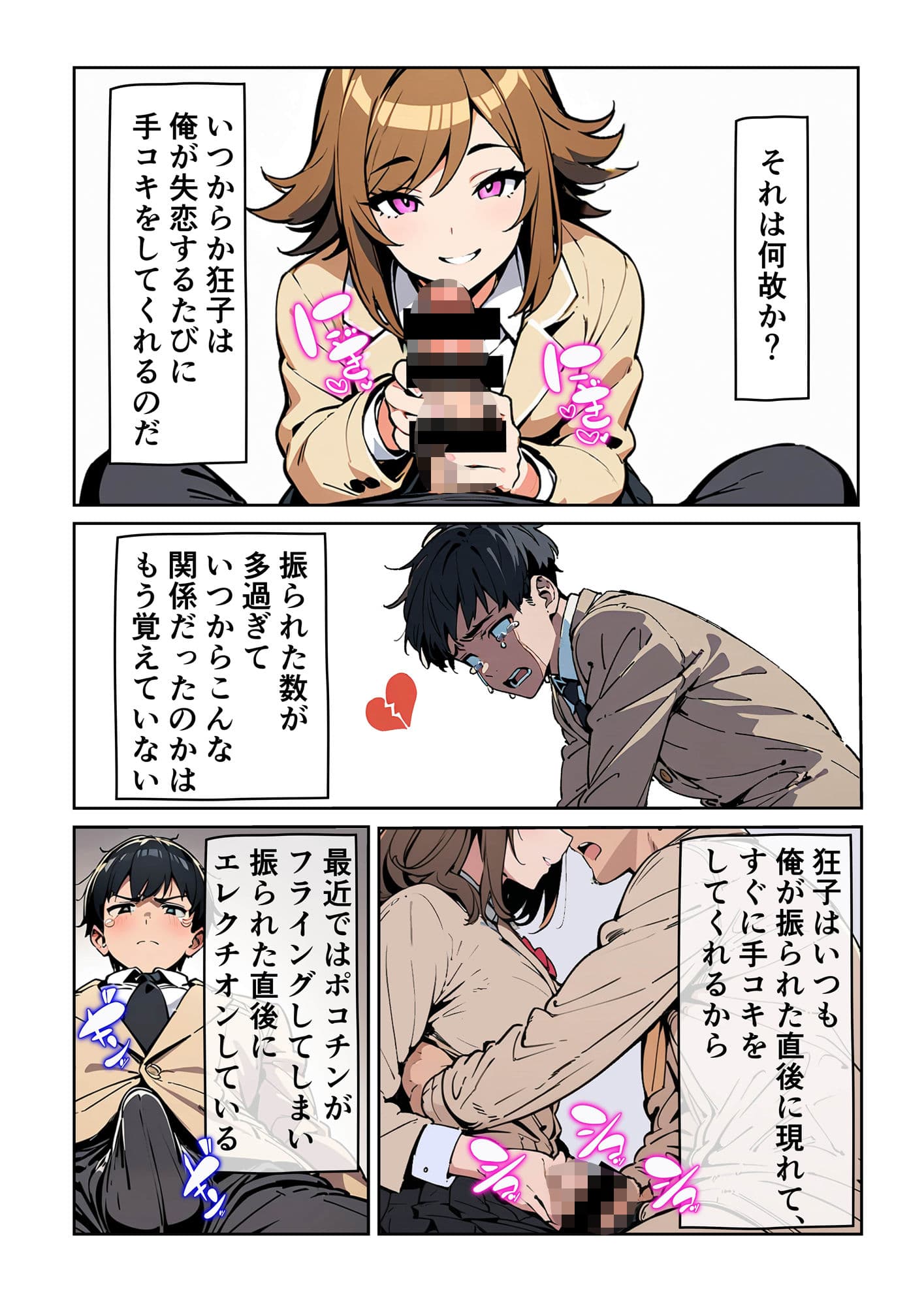 勃起をしてメソメソしてどうしたんだい? サンプル 3