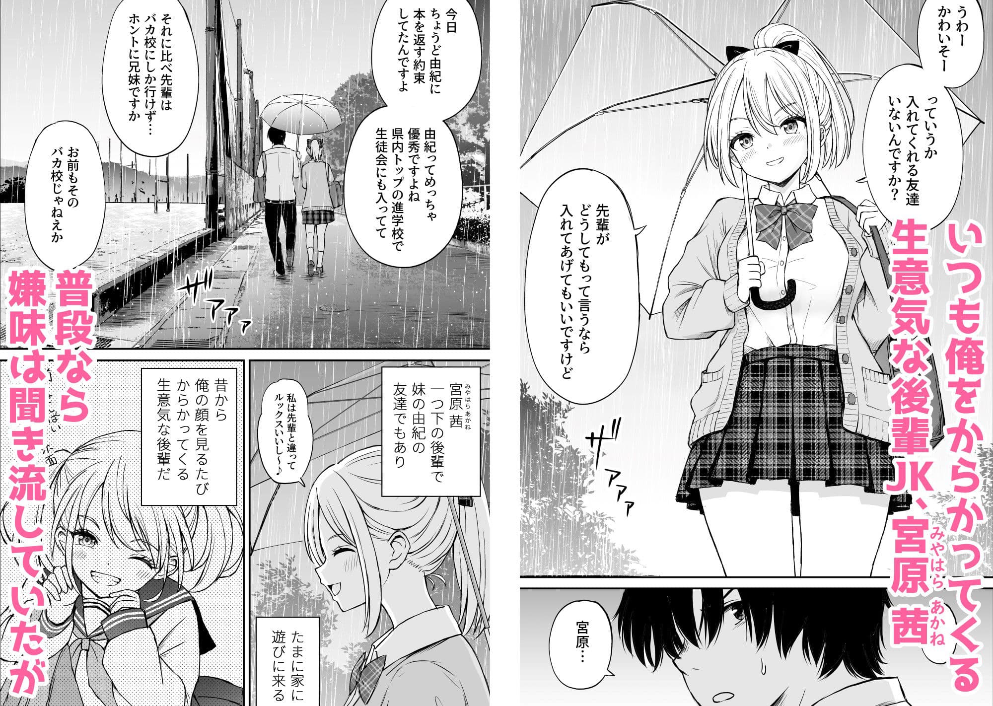 生意気ポニーテール娘をHなお仕置きで涙目にする話 サンプル 1