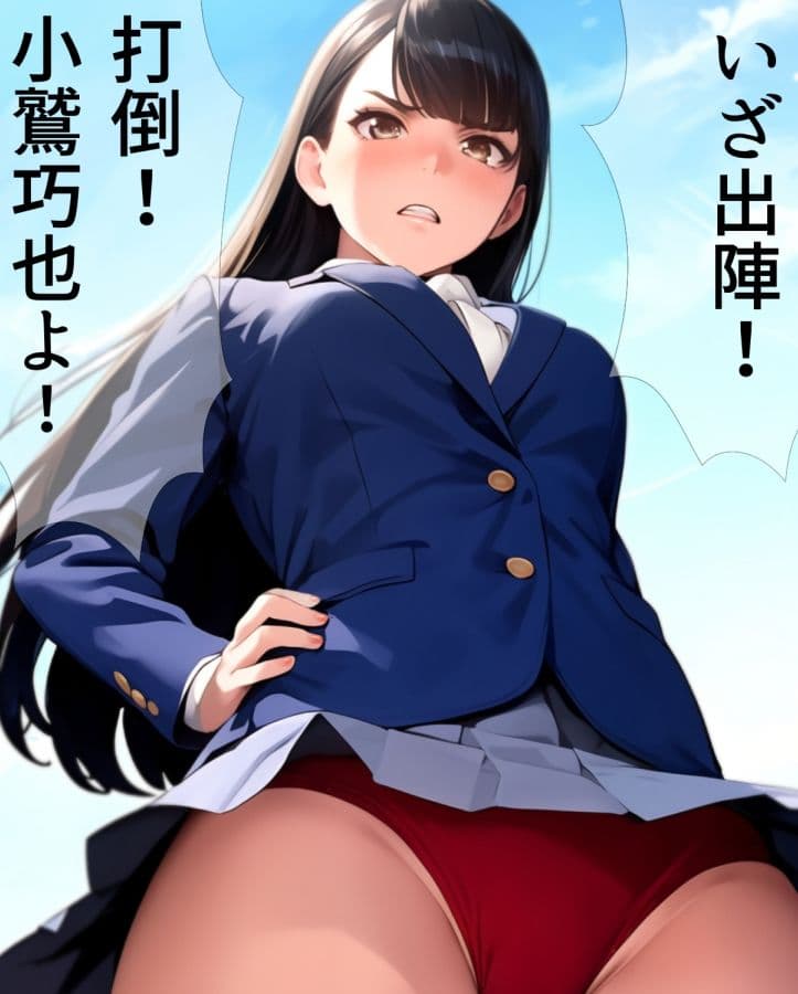 ローアングルお嬢様 越嶋伊織3 サンプル 1