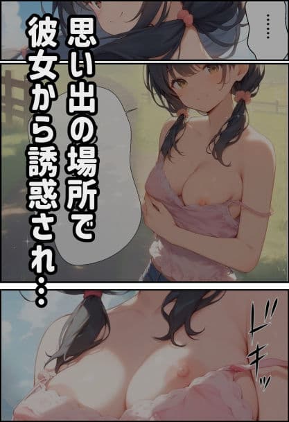 田舎に残してきた幼馴染が、野外H大好きなドスケベ女子になった話 サンプル 3