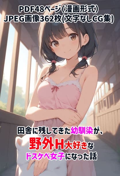田舎に残してきた幼馴染が、野外H大好きなドスケベ女子になった話 サンプル 8