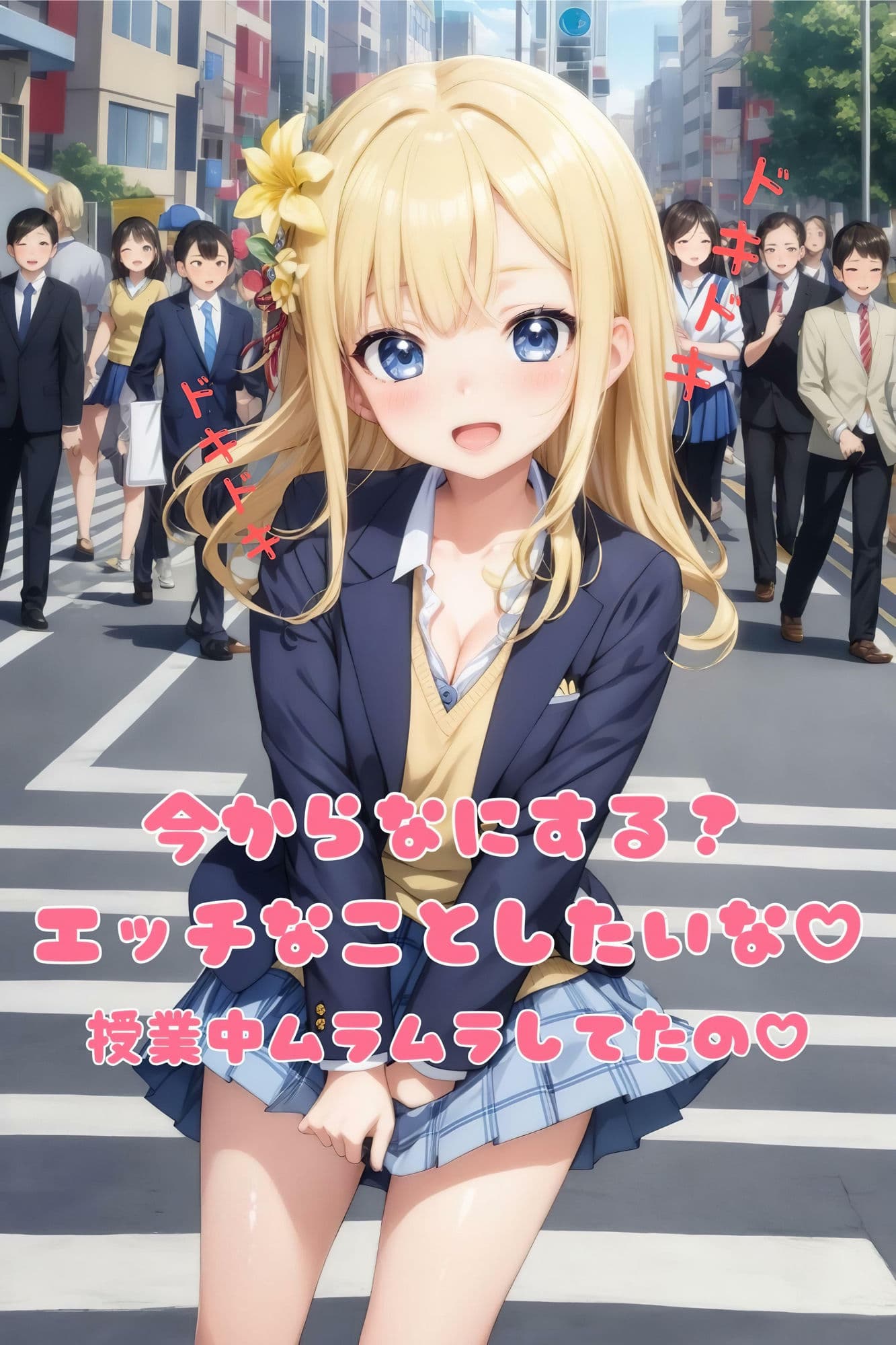 制服美少女の淫らな学園生活【4Kセリフ付き】 サンプル 5