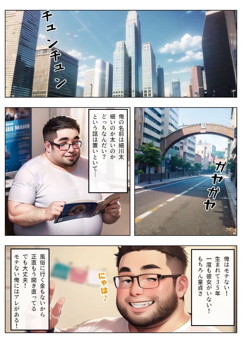 巨乳美女とオレ物語 サンプル 1