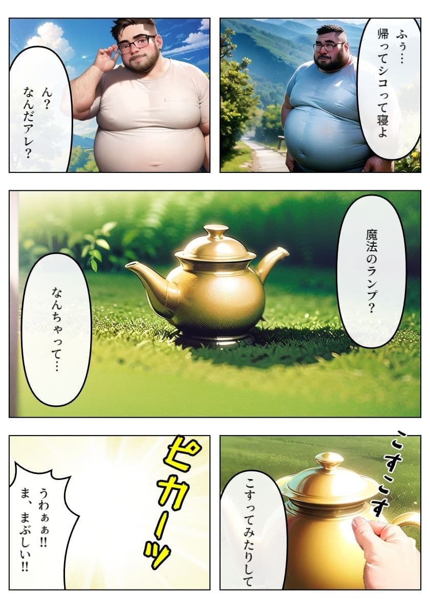 巨乳美女とオレ物語 サンプル 8