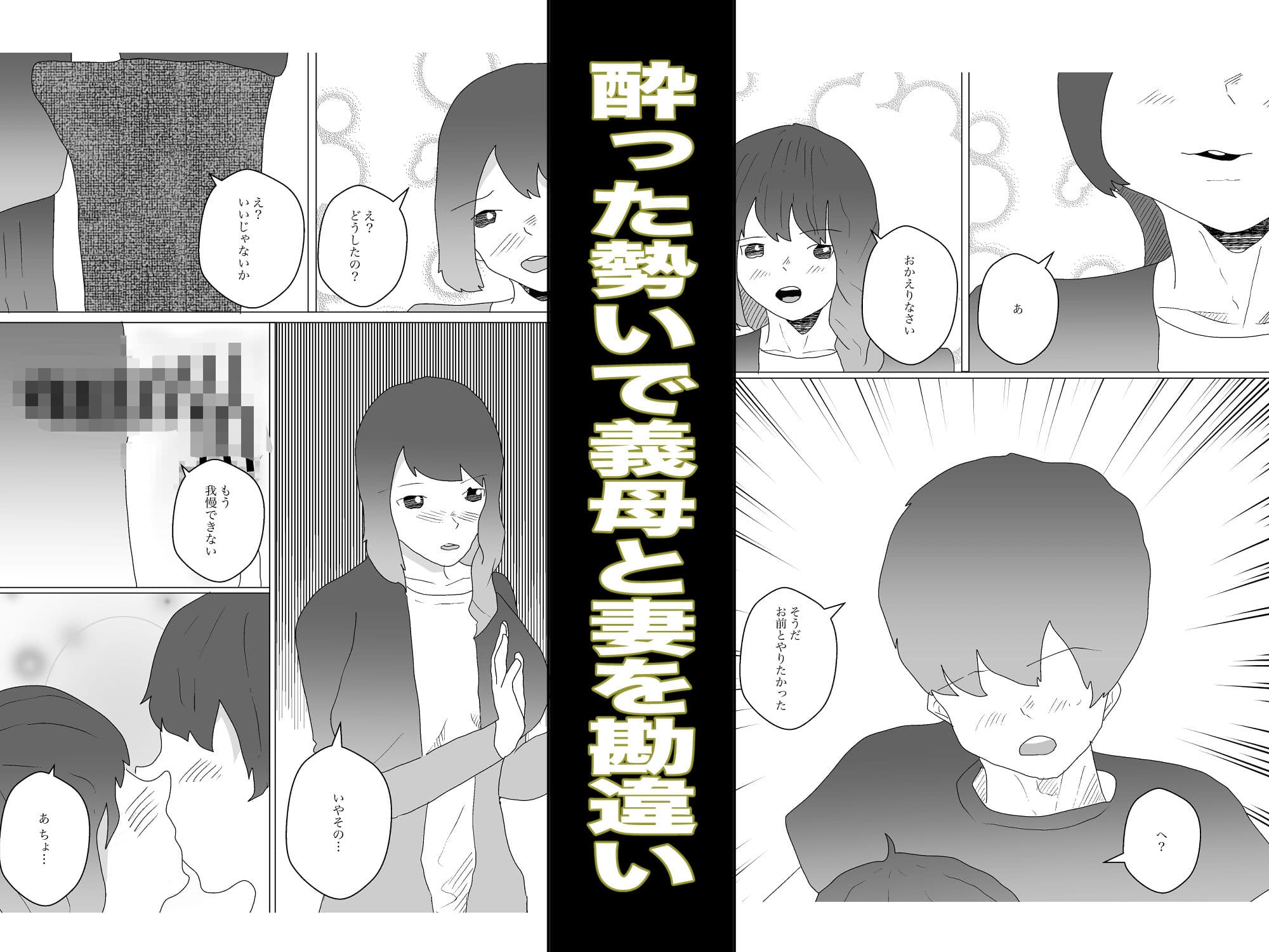 妻とやろうと思ったら義母だった サンプル 2