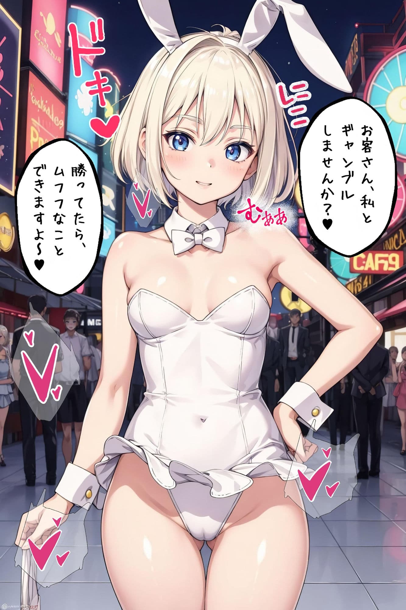 裏カジノで大勝ちしたら美少女に勝金没収された件 サンプル 7