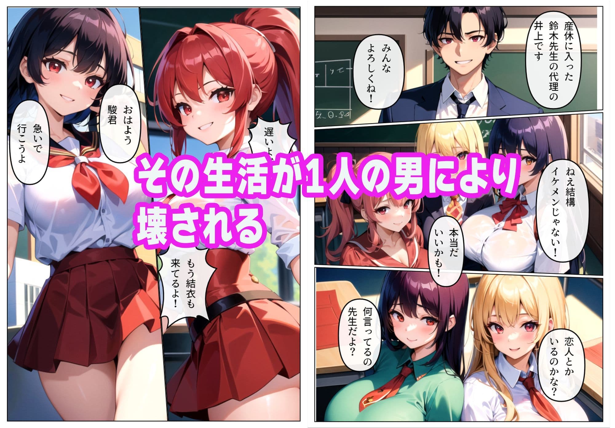 ヤリチン教師に狙われた幼馴染-序章- サンプル 2