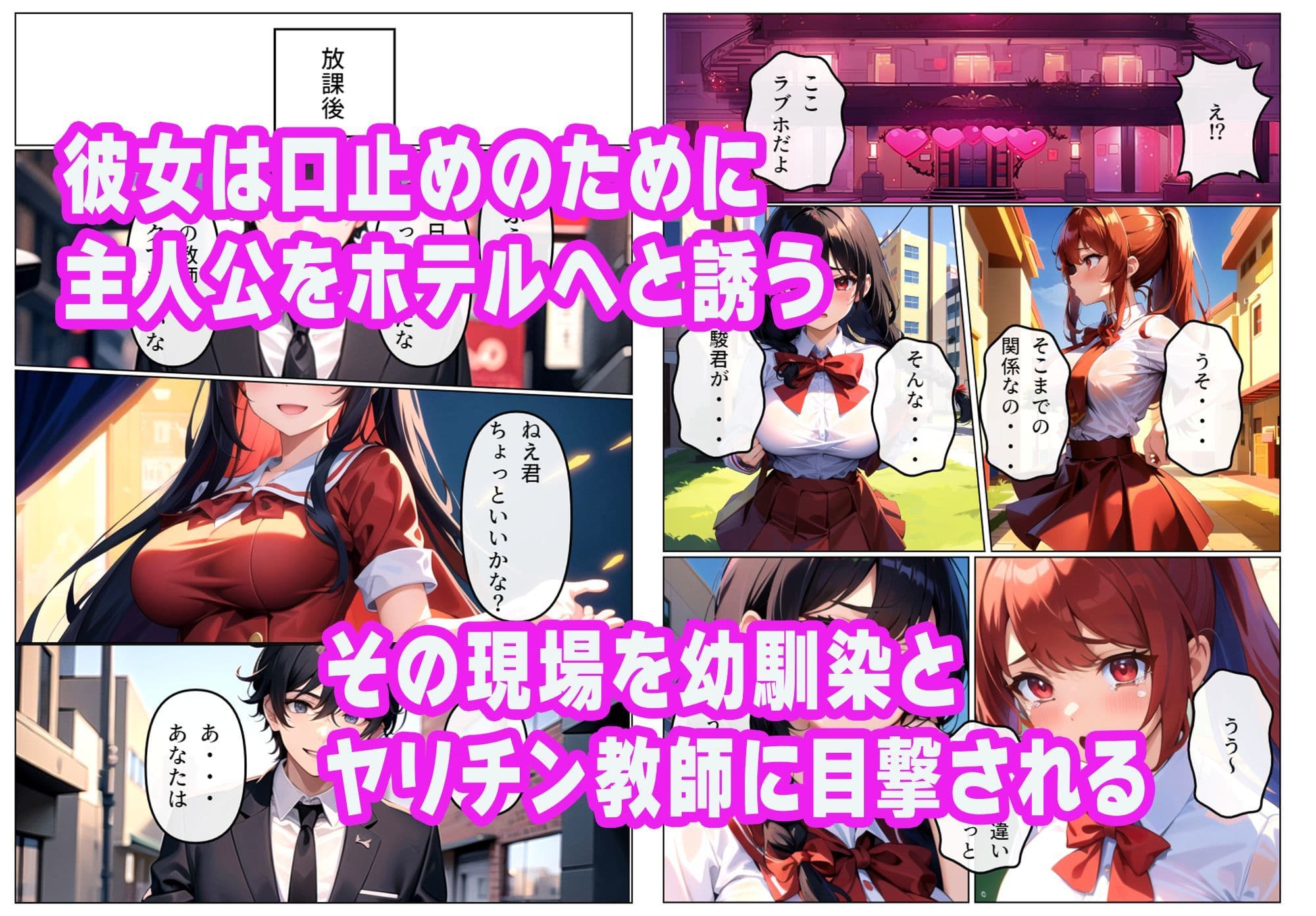 ヤリチン教師に狙われた幼馴染-序章- サンプル 4