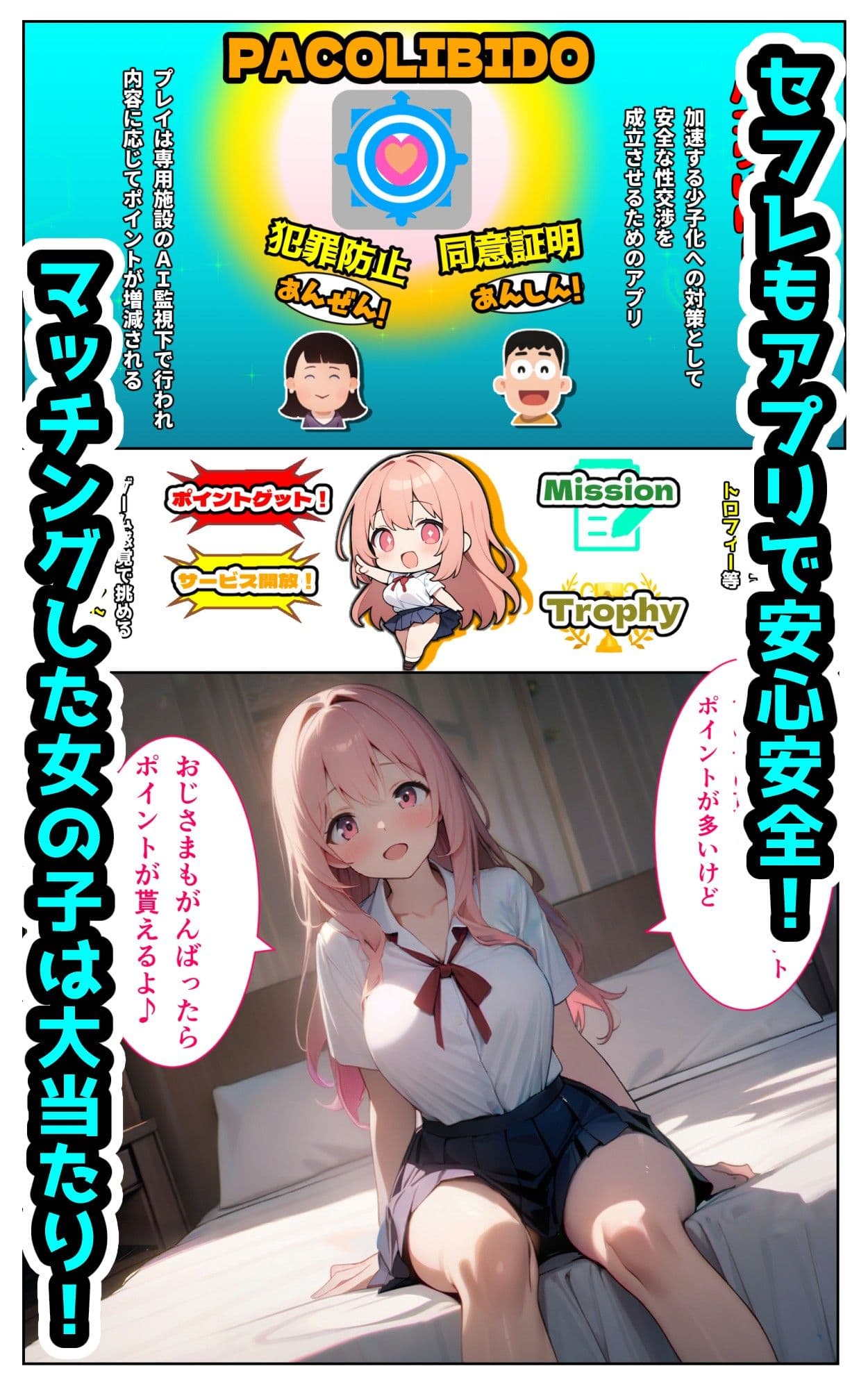 絶倫おじさんvsドスケベ娘 サンプル 1