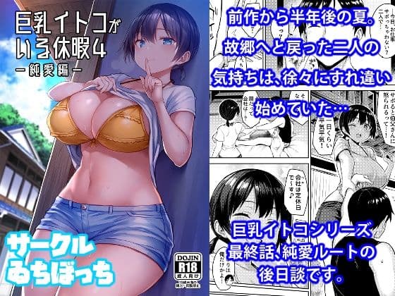 巨乳イトコがいる休暇 総集編 サンプル 4