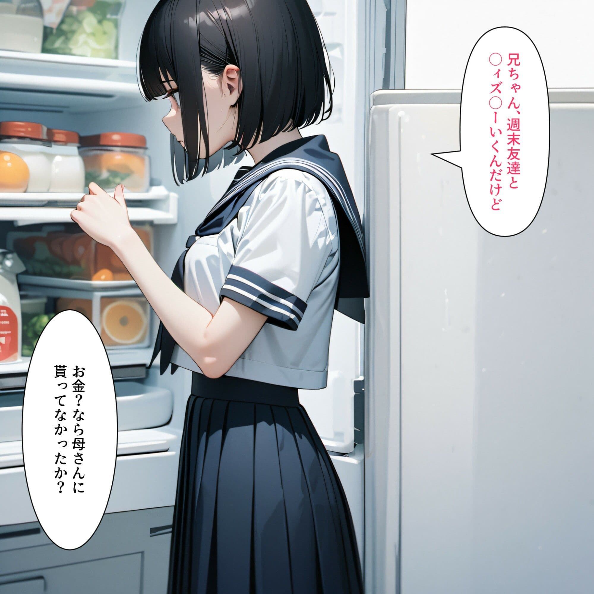 兄の性欲処理でお小遣いを稼ぐ妹2 サンプル 2