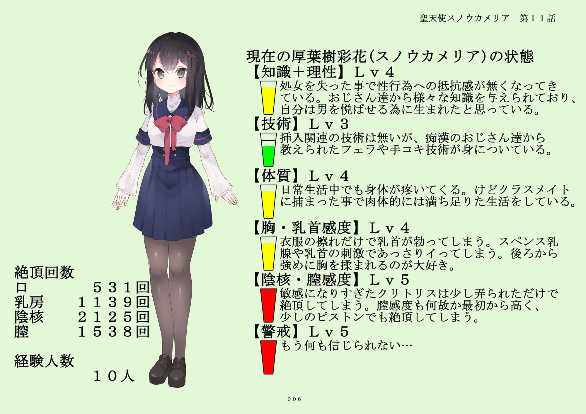 聖天使スノウカメリア第11話「不良達の玩具」 サンプル 4