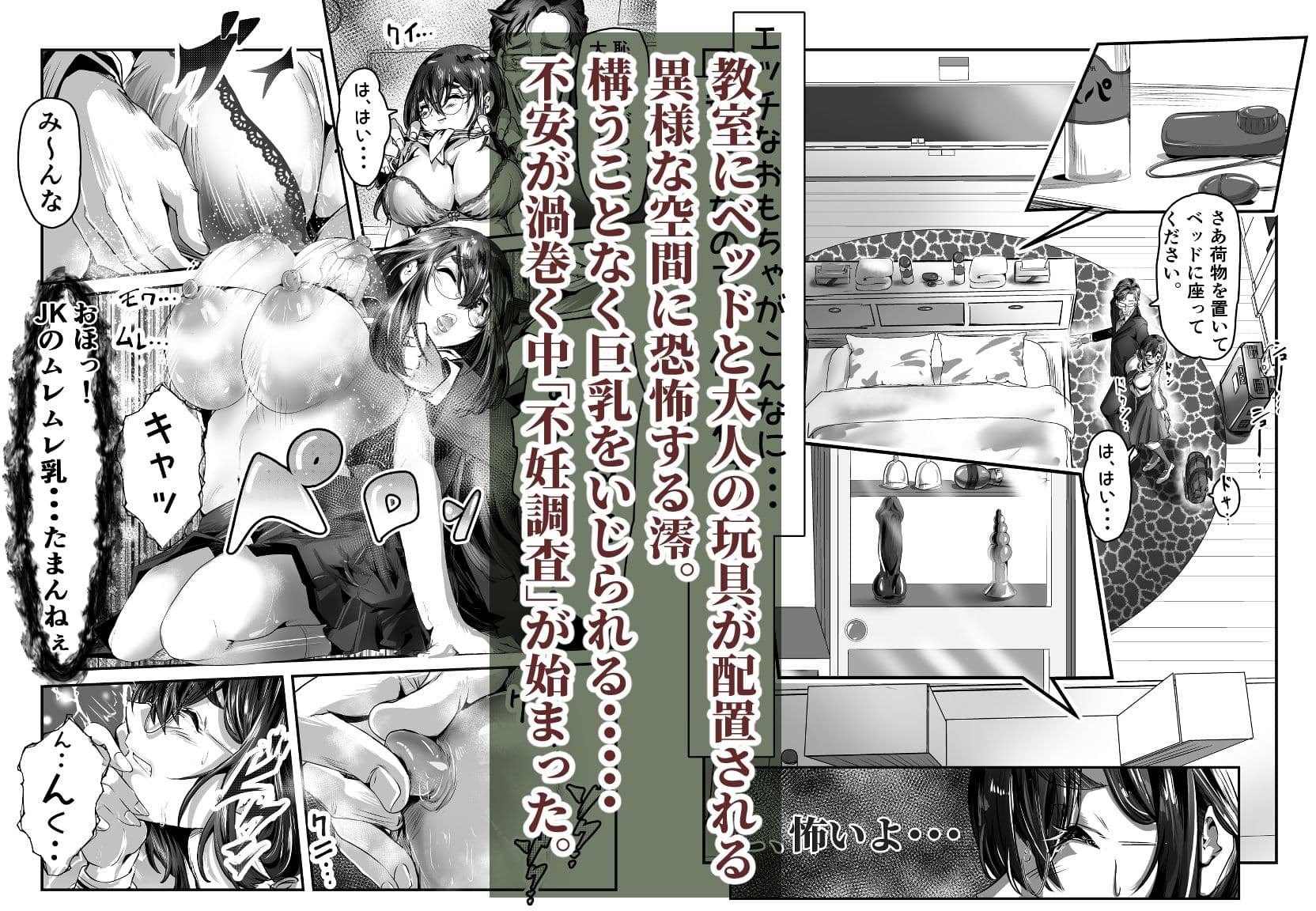 不妊調査員はギャルに種付けし放題 サンプル 3