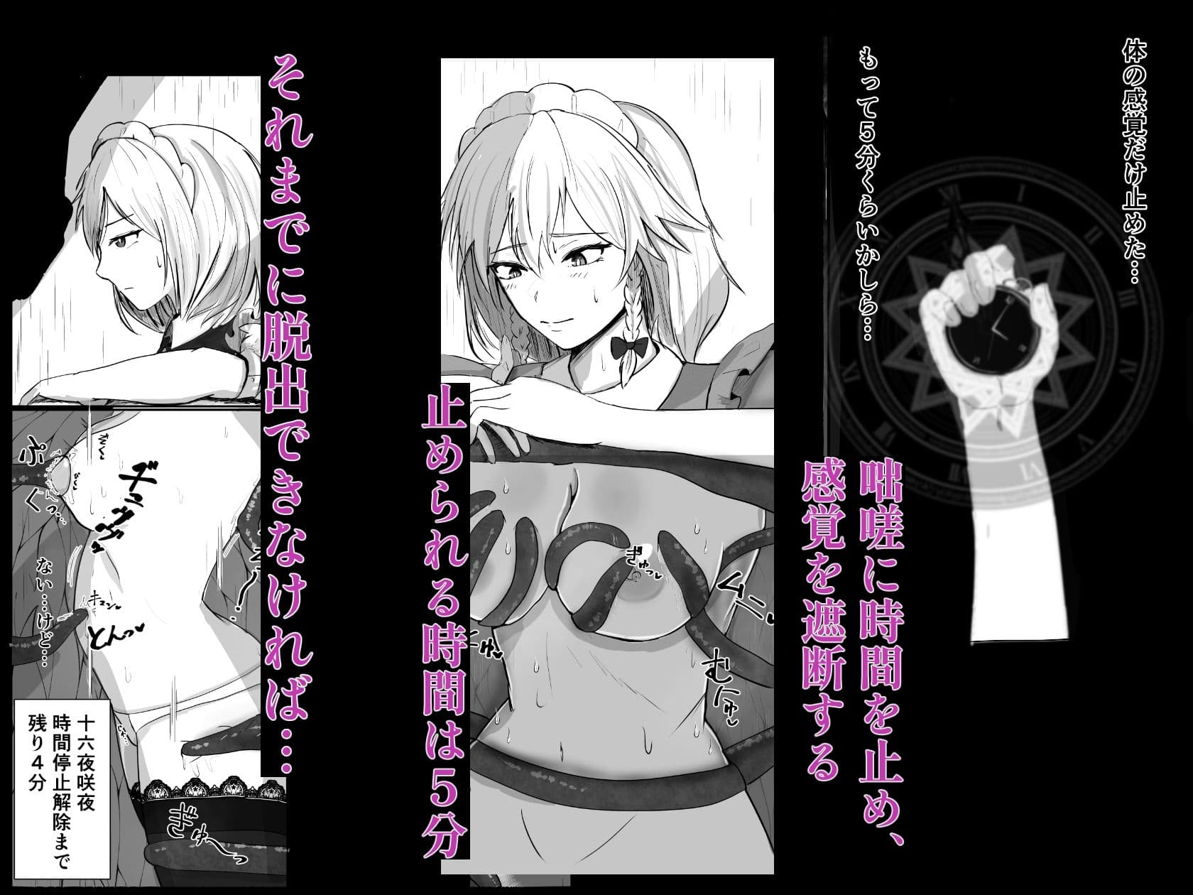 十六夜咲夜 VS 感覚遮断落とし穴 サンプル 3