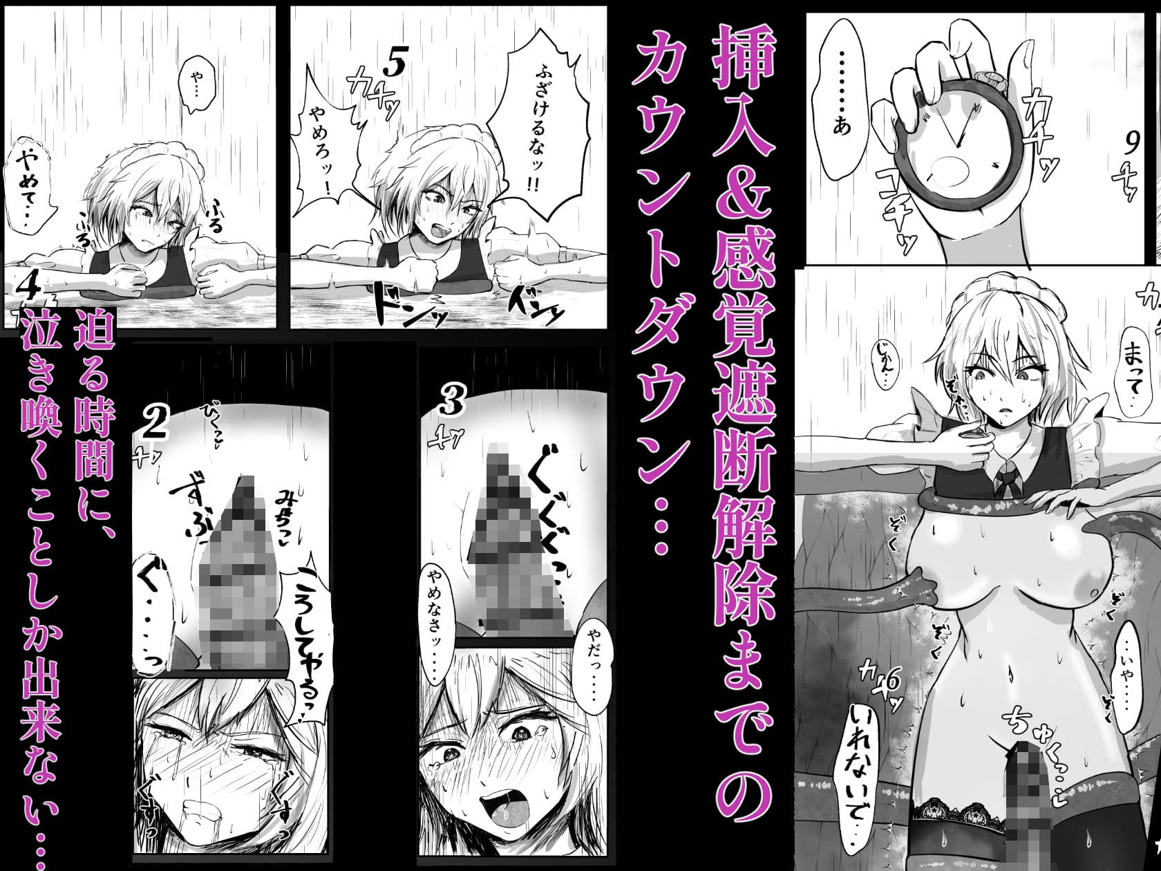 十六夜咲夜 VS 感覚遮断落とし穴 サンプル 5