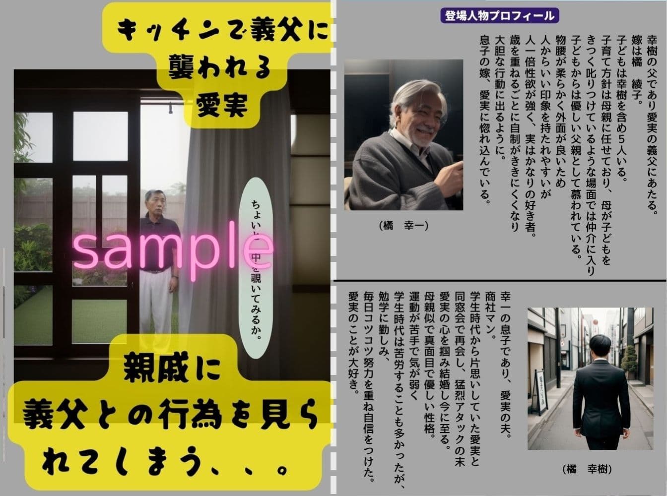 【3巻セット】義父に種付けされた若妻（リアル系ストーリー漫画） サンプル 6