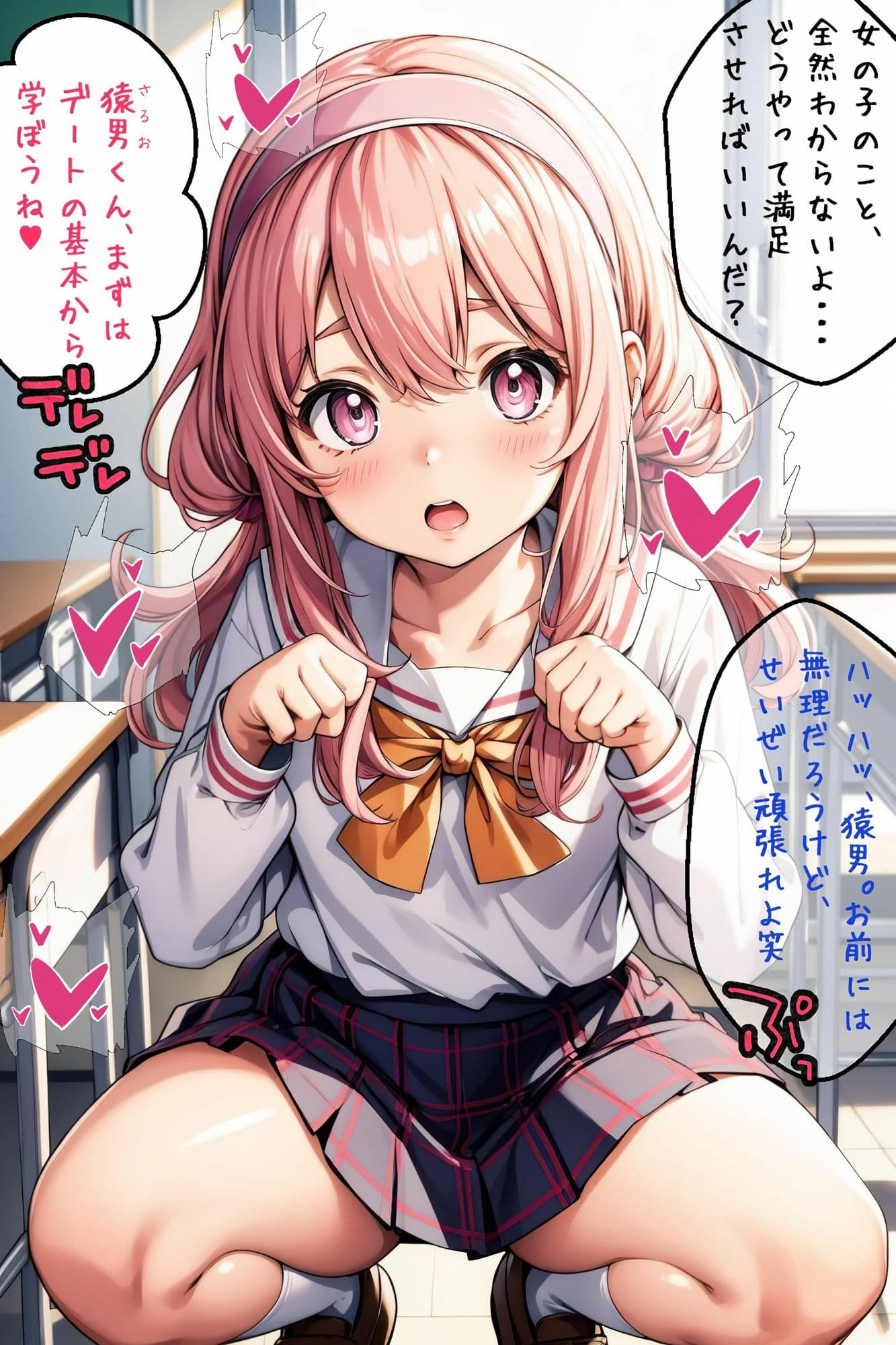 童貞だと留年確定！？猿男くんの童貞卒業物語！ サンプル 8