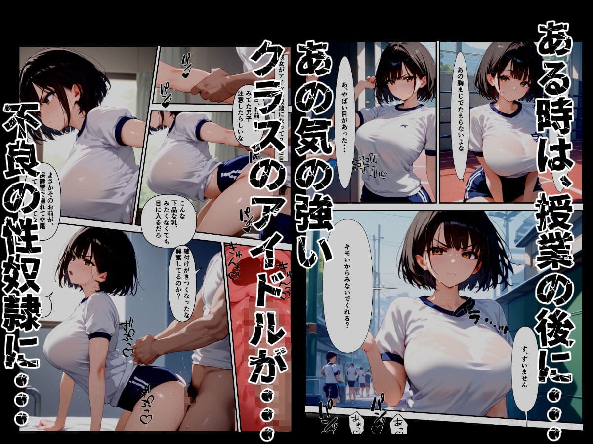 ボクを守るために不良の性奴●になっても絶対に堕ちないカノジョ サンプル 7