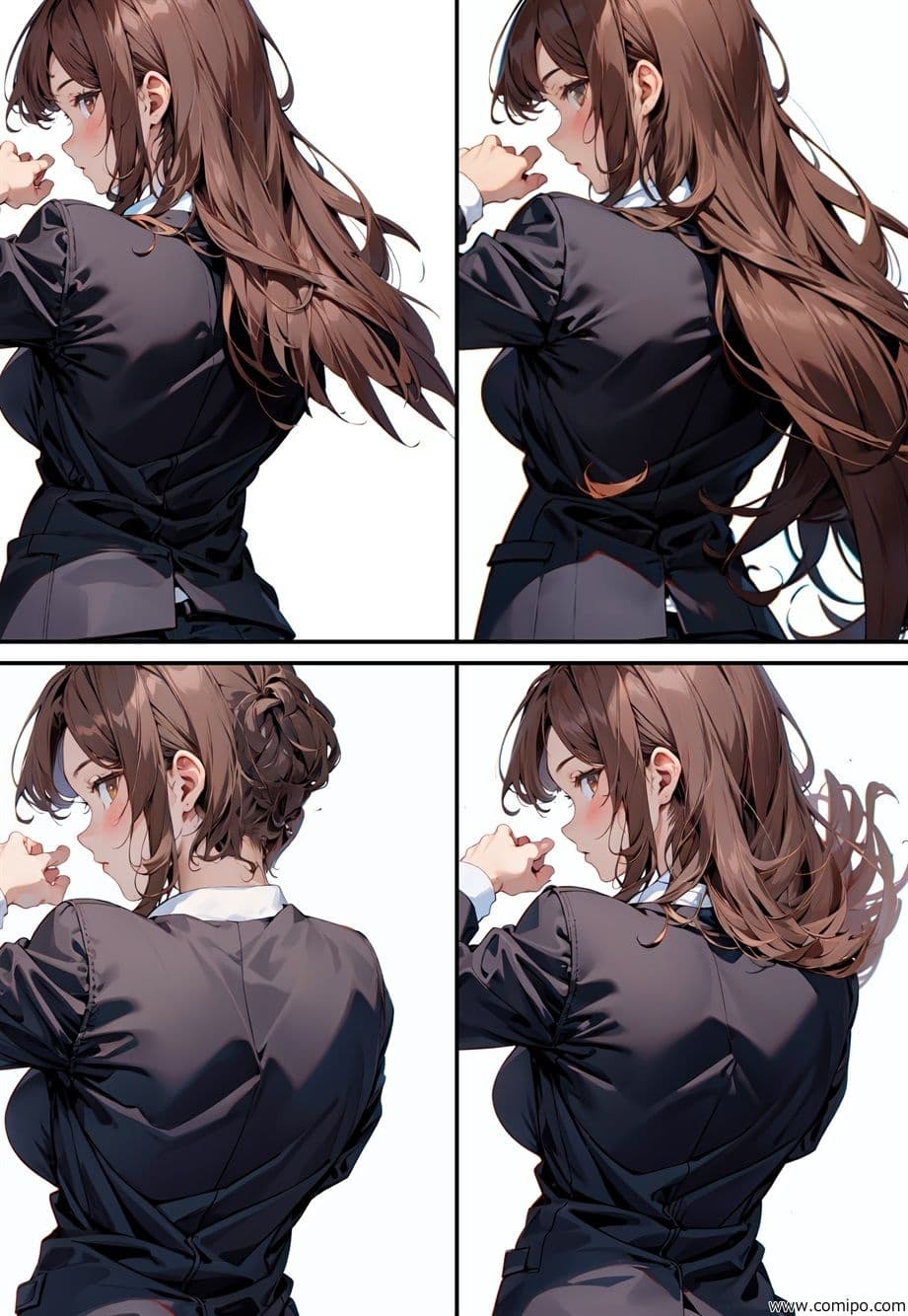 真・正義戦士ジャスティス・ボーイ 完全版 第5巻 「改造怪人・メガネ娘とCA制服」 サンプル 8