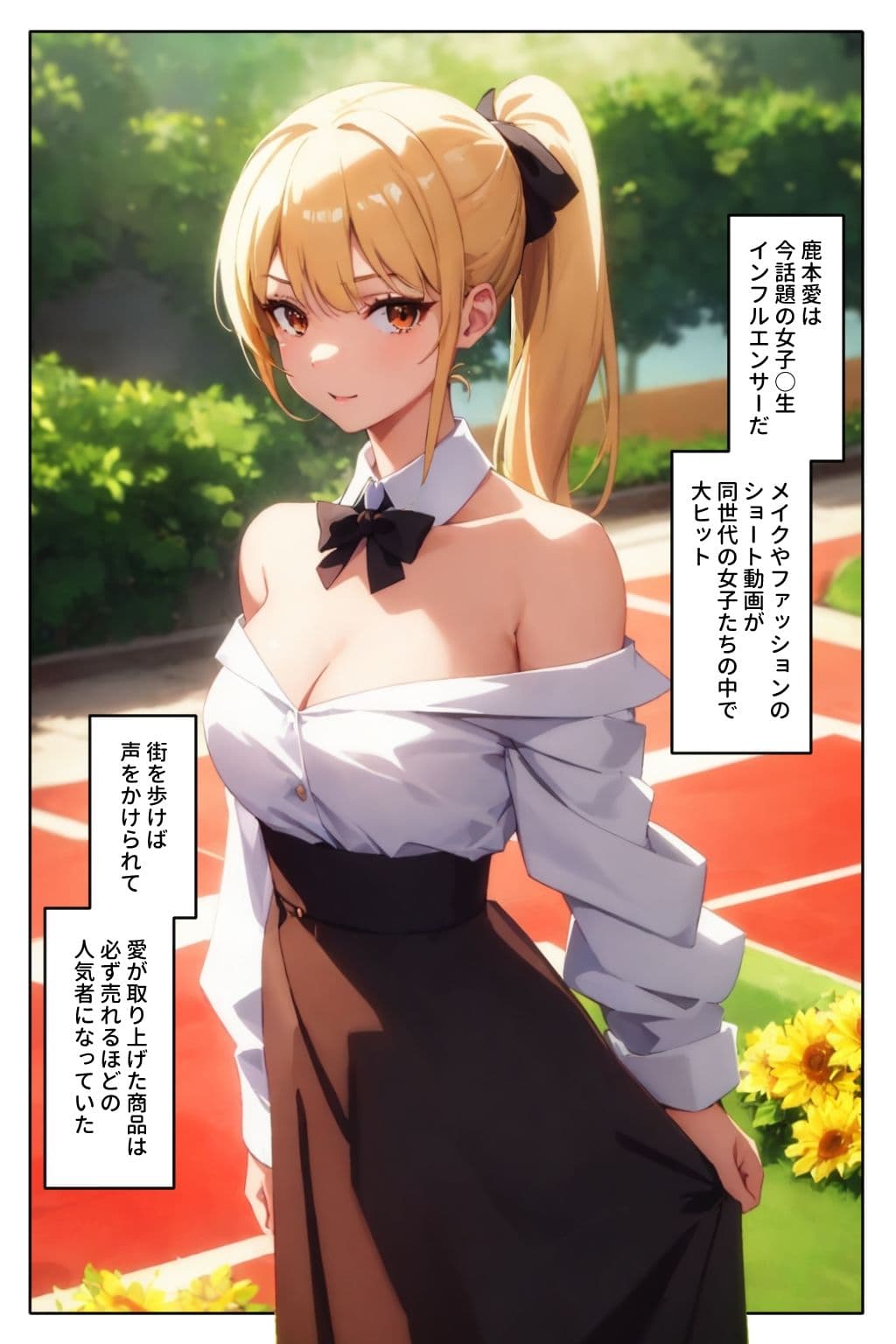 罠にハマったインフルエンサー サンプル 1