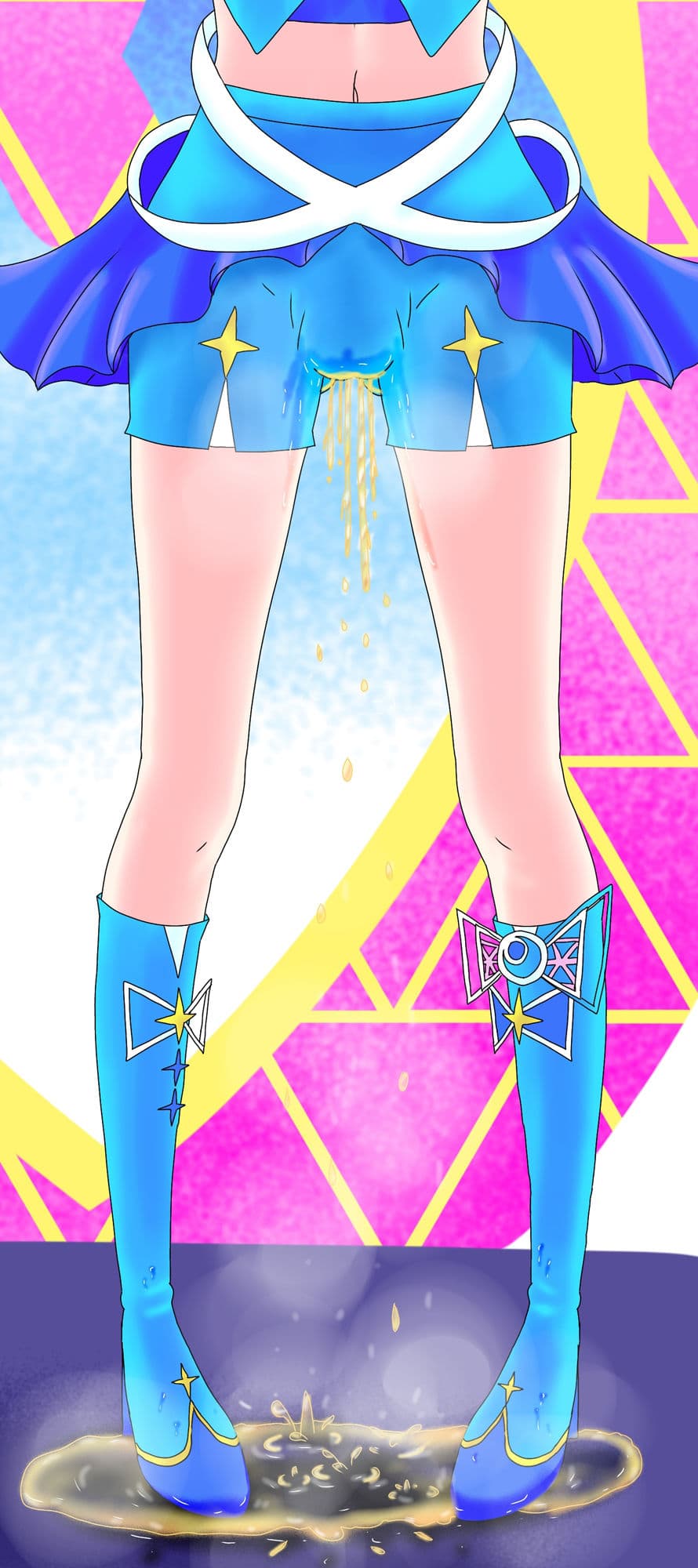 ひみつのおもらし サンプル 8