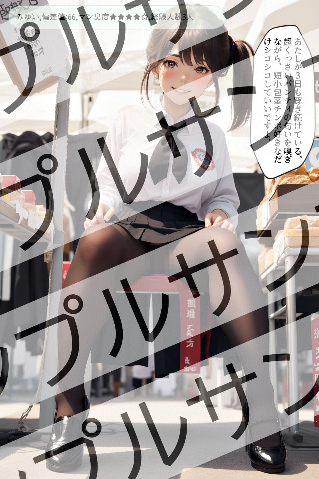 優等生の制服パンストJKのパンチラ vol.1 サンプル 2